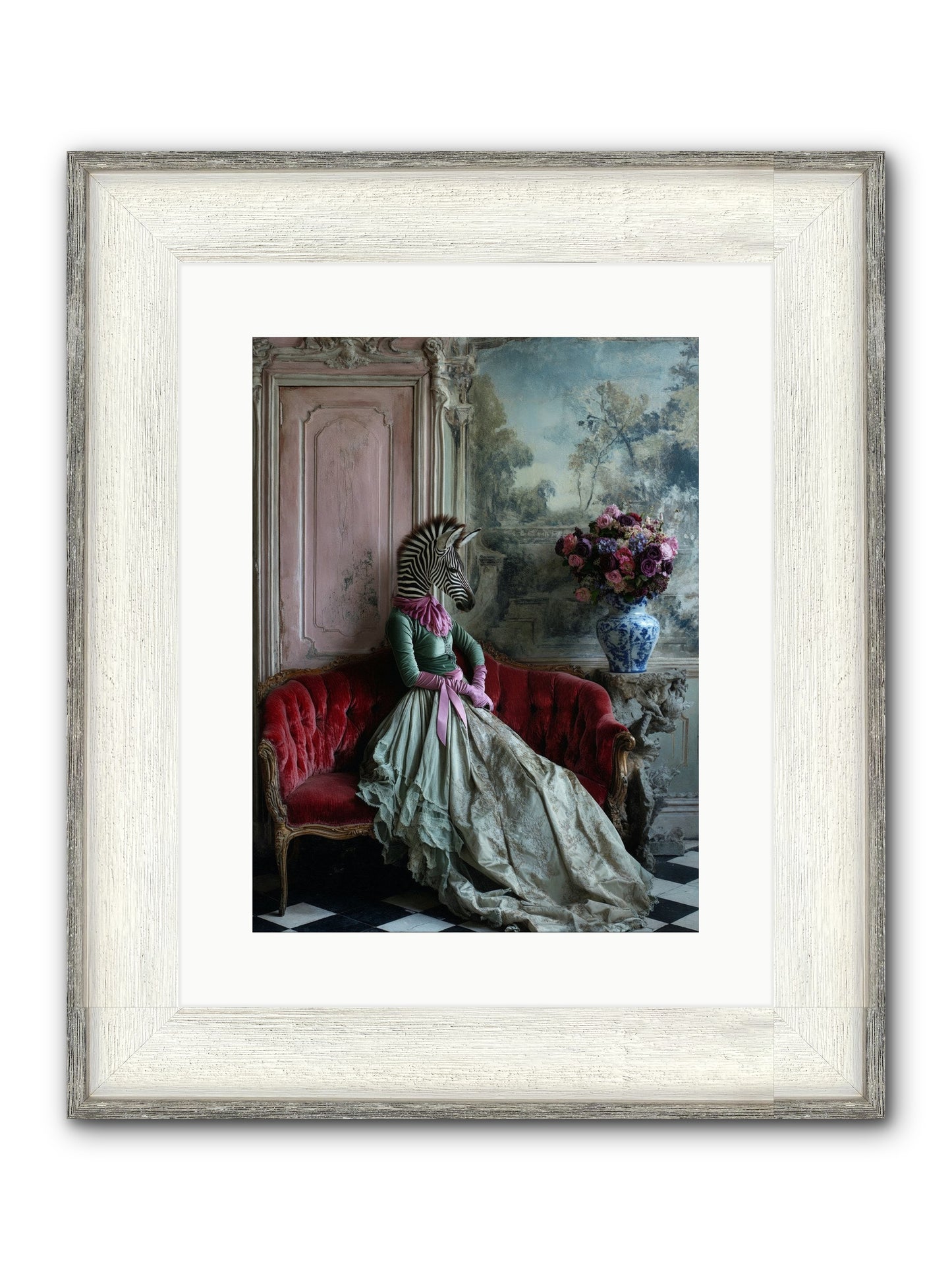 Some Hearts Hold Stars Framed Print - Driftwood White 12x16