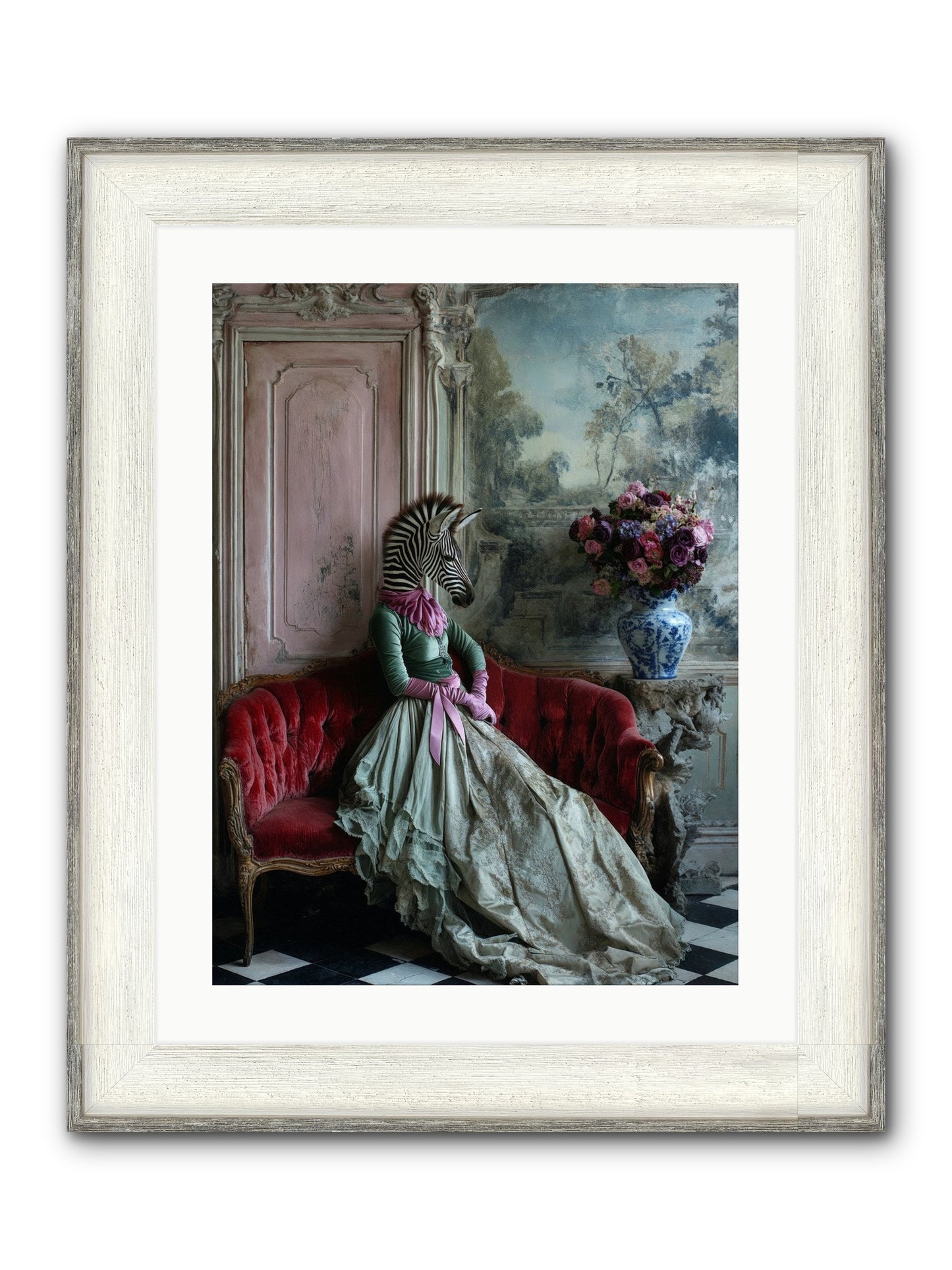 Some Hearts Hold Stars Framed Print - Driftwood White 18x24