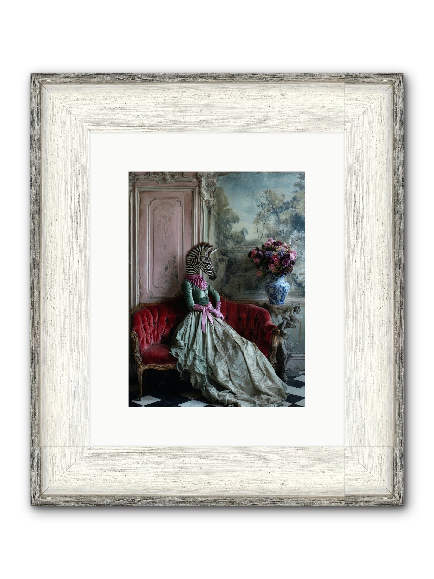 Some Hearts Hold Stars Framed Print - Driftwood White 9x12