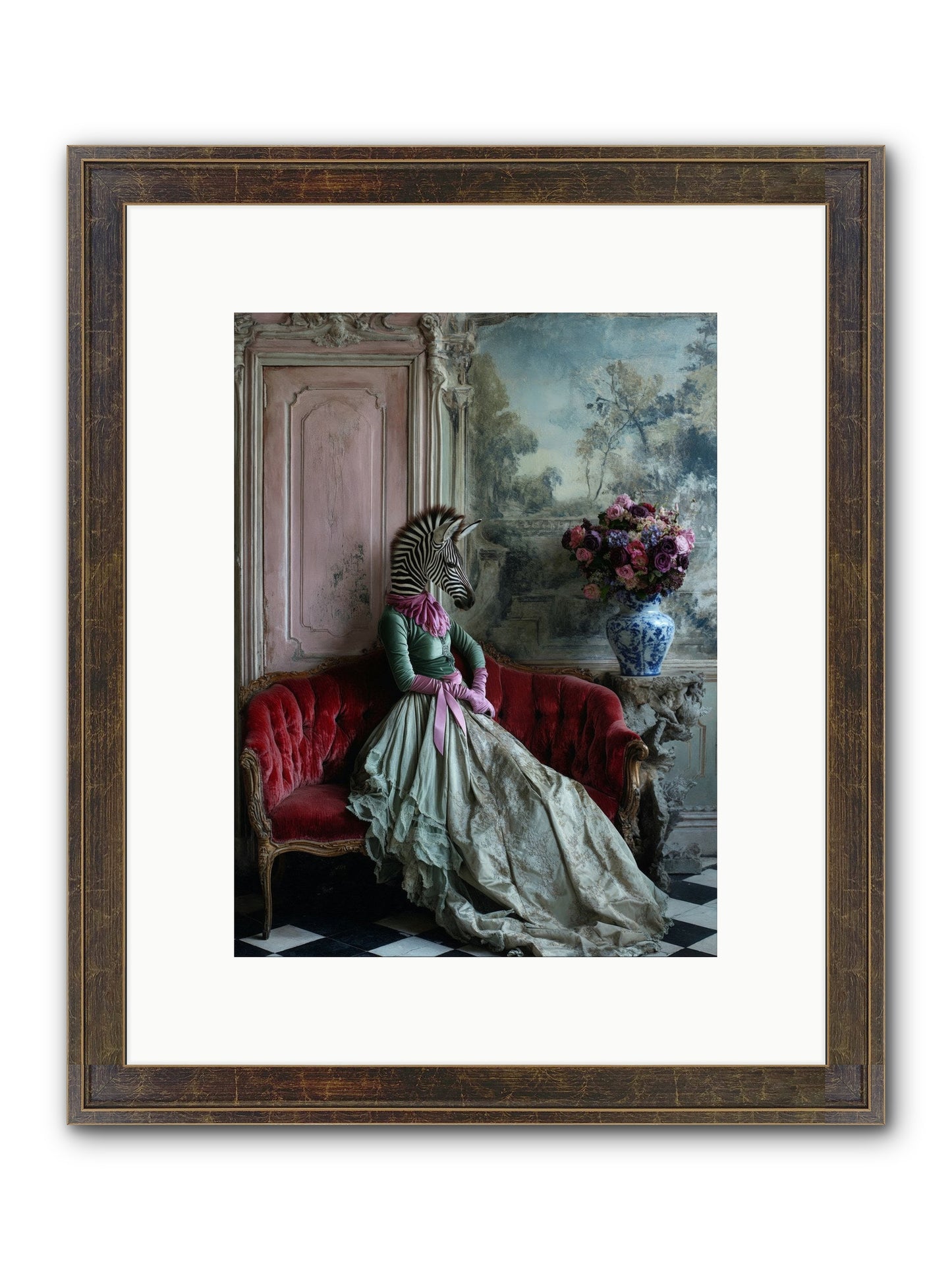 Some Hearts Hold Stars Framed Print - Slimwoods Black/Gold 9x12