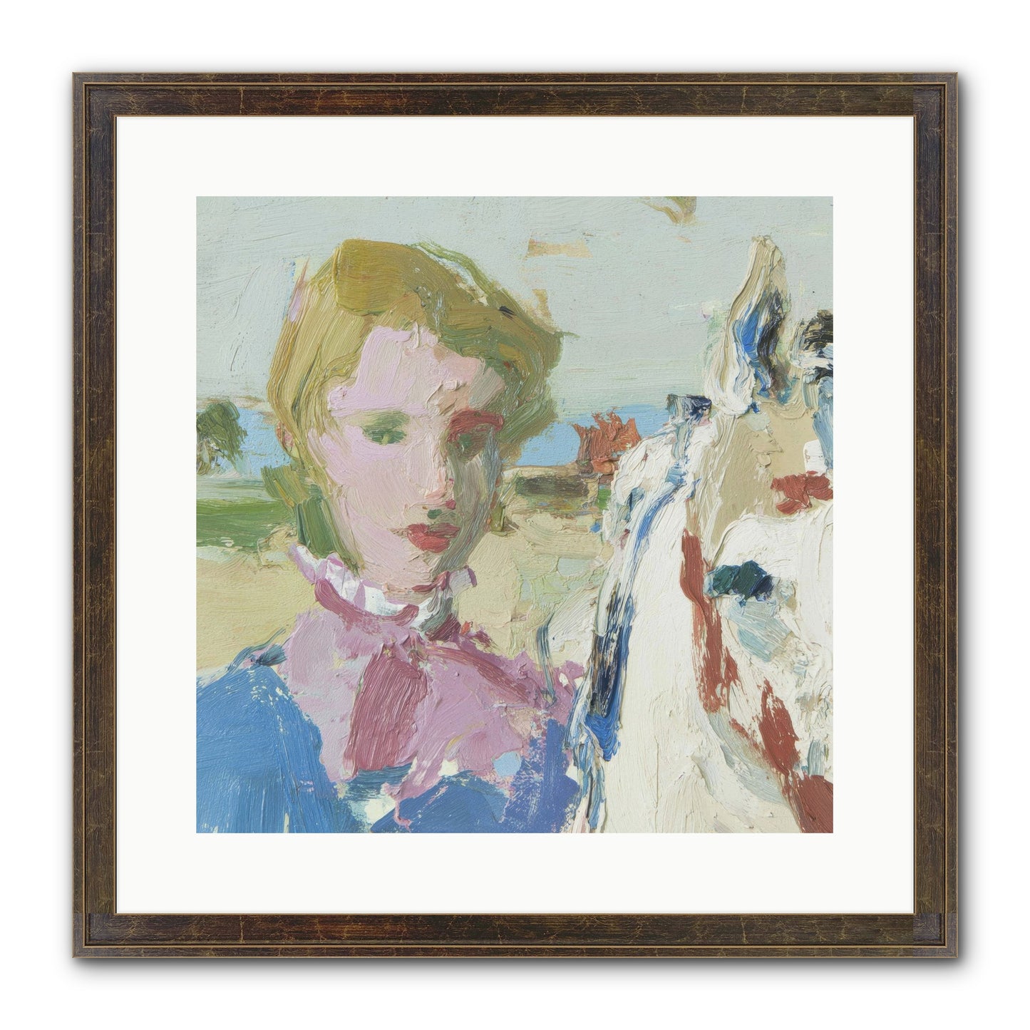 Something Wilder Framed Print - Slimwoods Black/Gold 16x16