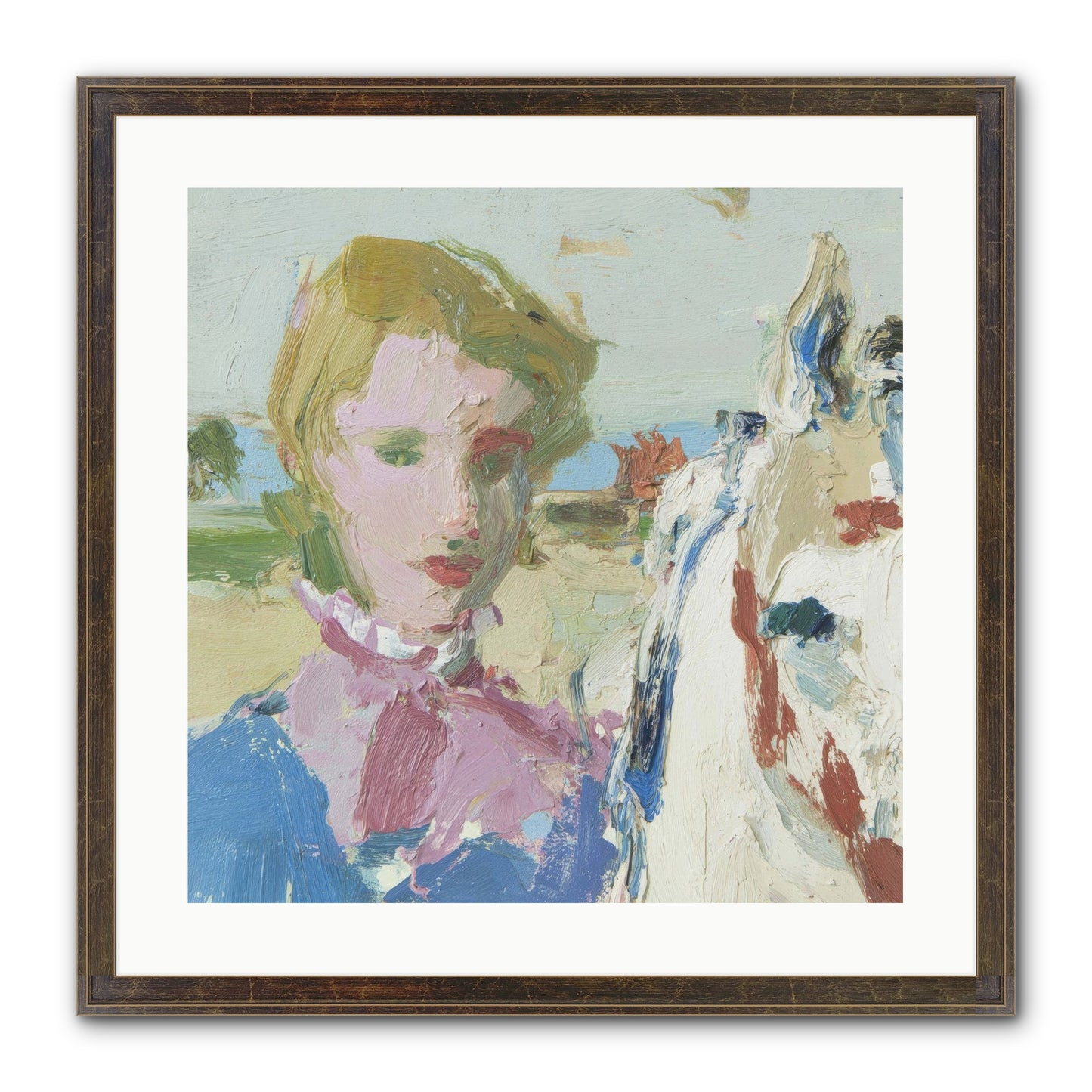 Something Wilder Framed Print - Slimwoods Black/Gold 20x20