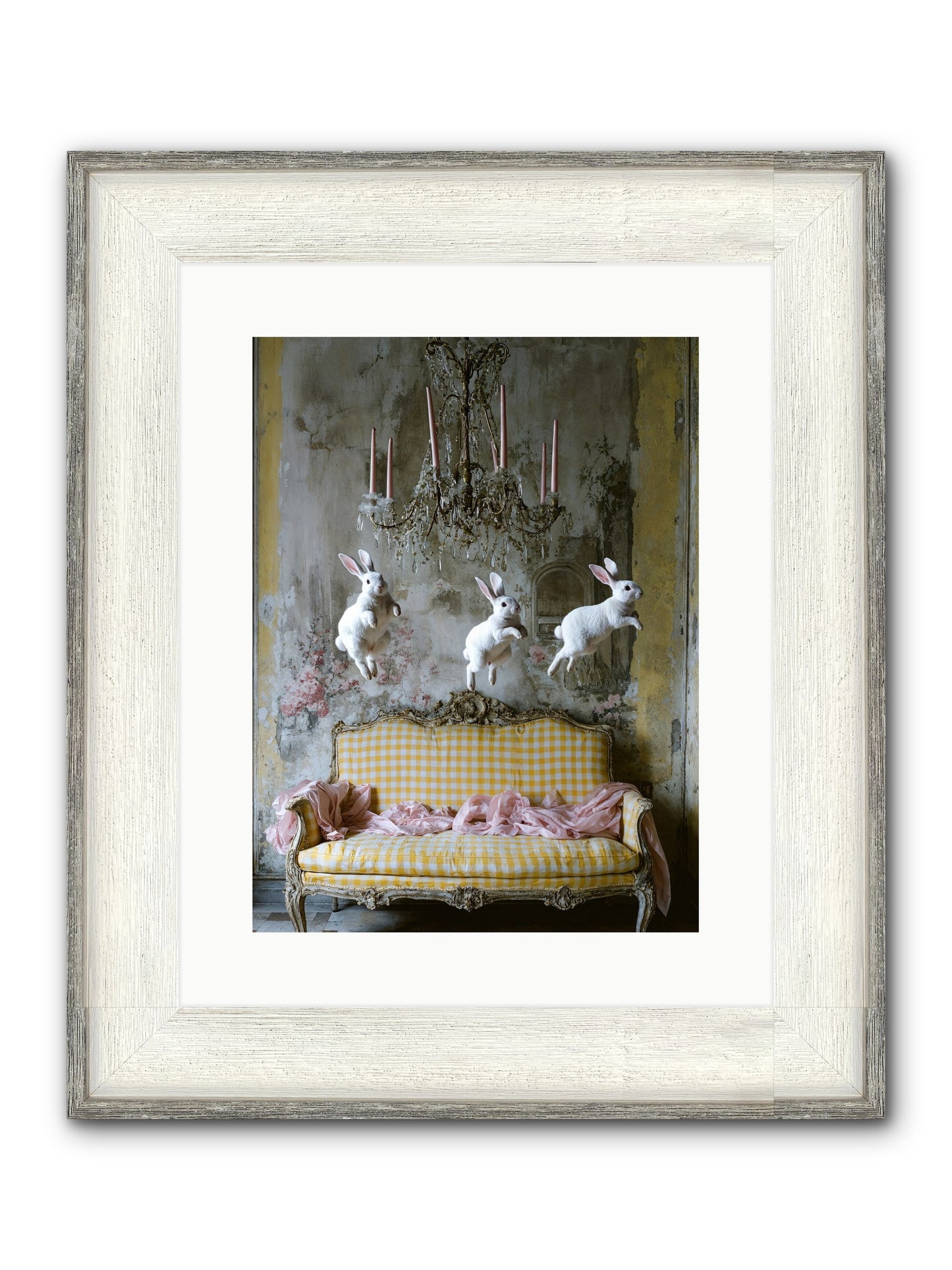Songs From Hidden Meadows Framed Print - Driftwood White 12x16