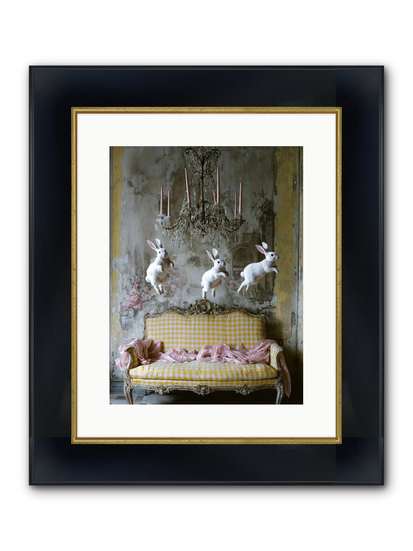 Songs From Hidden Meadows Framed Print - Wide Black w/Gold 12x16