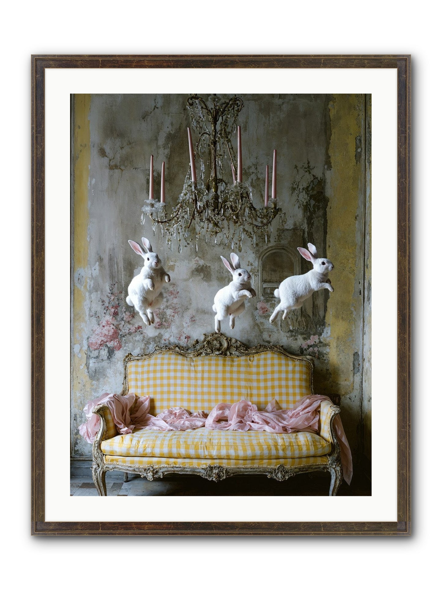 Songs From Hidden Meadows Framed Print - Slimwoods Black/Gold 24x32