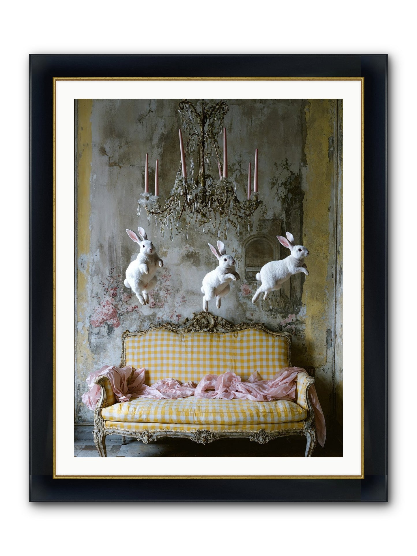 Songs From Hidden Meadows Framed Print - Wide Black w/Gold 30x40