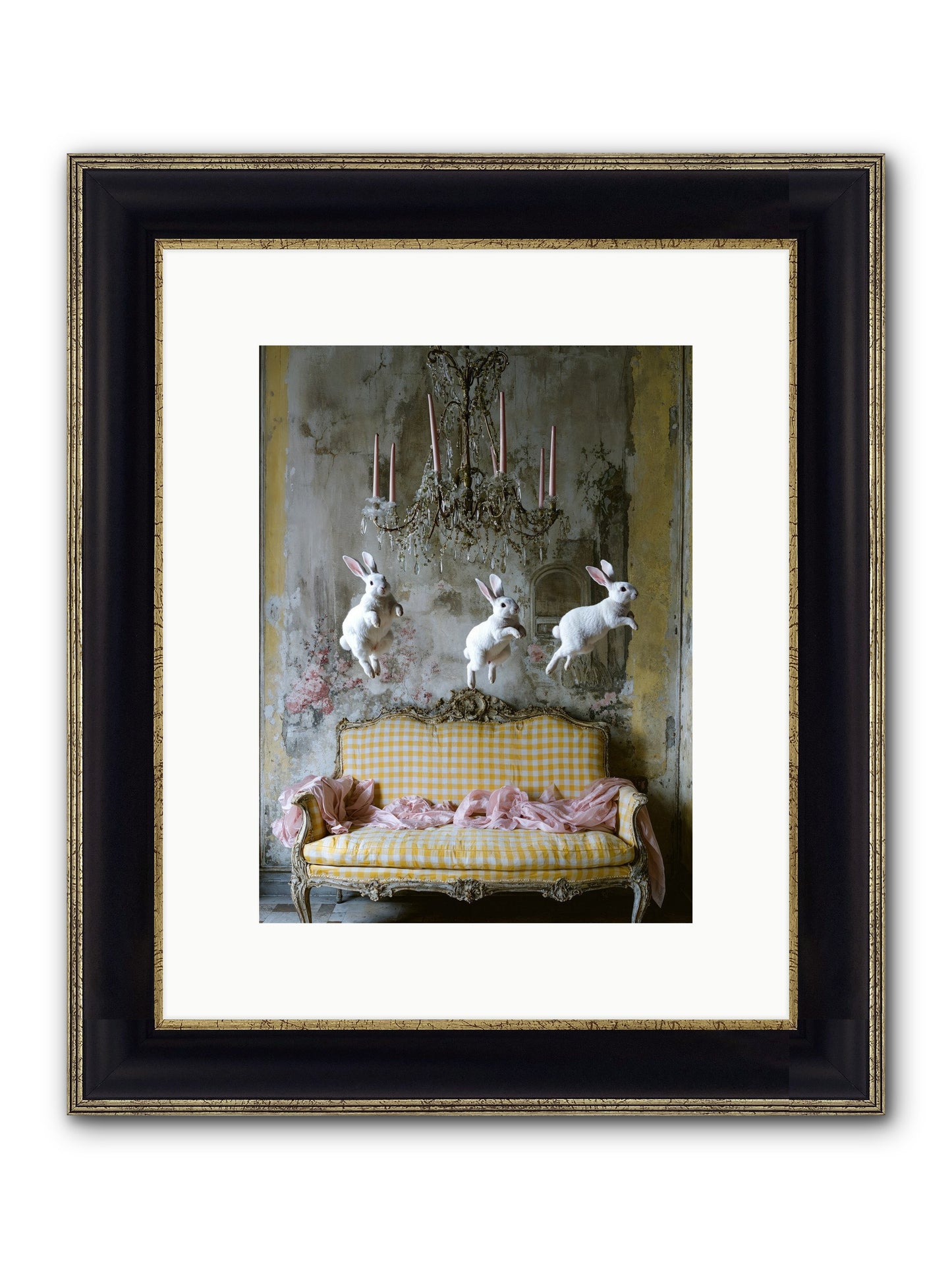 Songs From Hidden Meadows Framed Print - Black & Gold 9x12