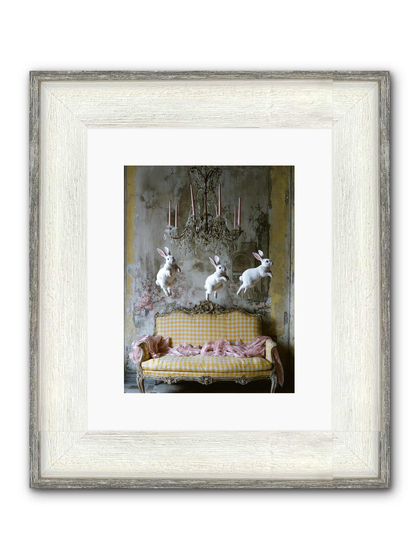 Songs From Hidden Meadows Framed Print - Driftwood White 9x12