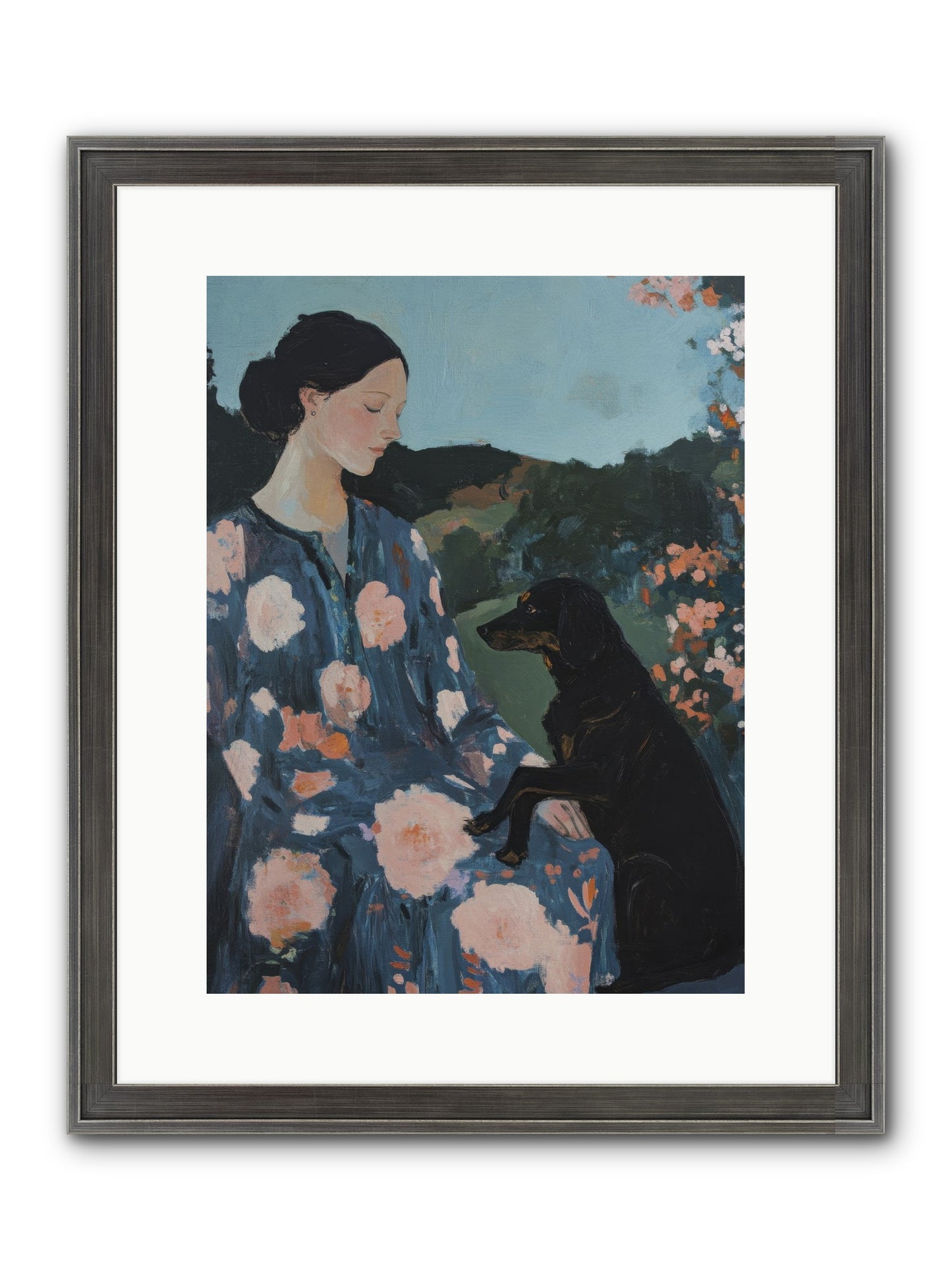 Soul Laid Bare Framed Print - Slimwoods Black/Silver 12x16