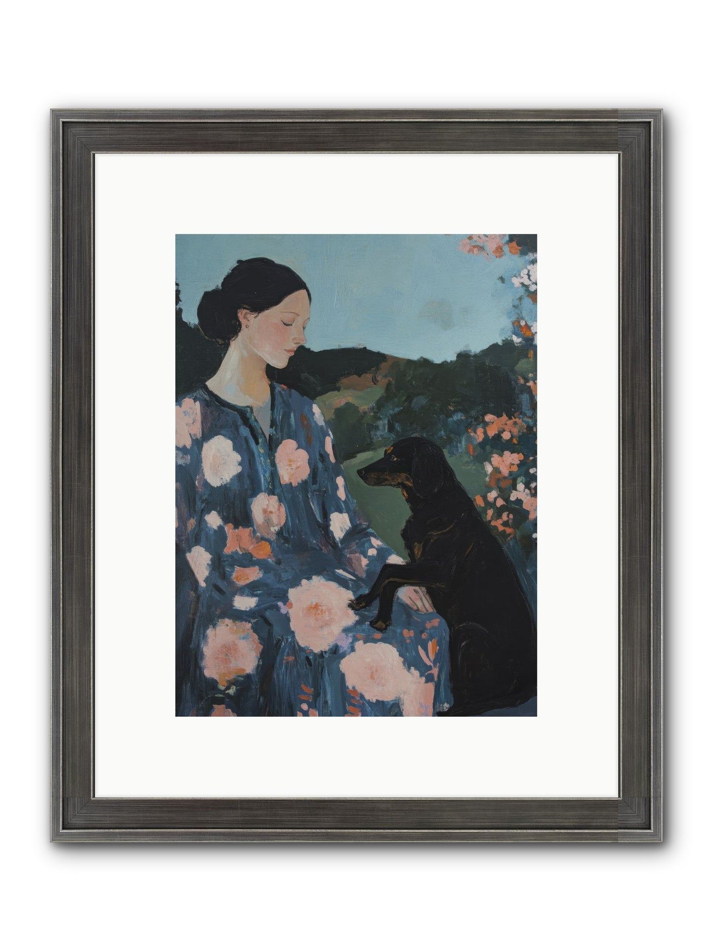 Soul Laid Bare Framed Print - Slimwoods Black/Silver 9x12