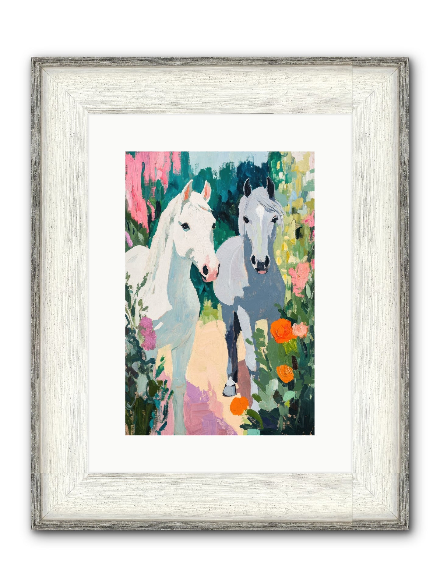 Soul Language Framed Print - Driftwood White 10x15