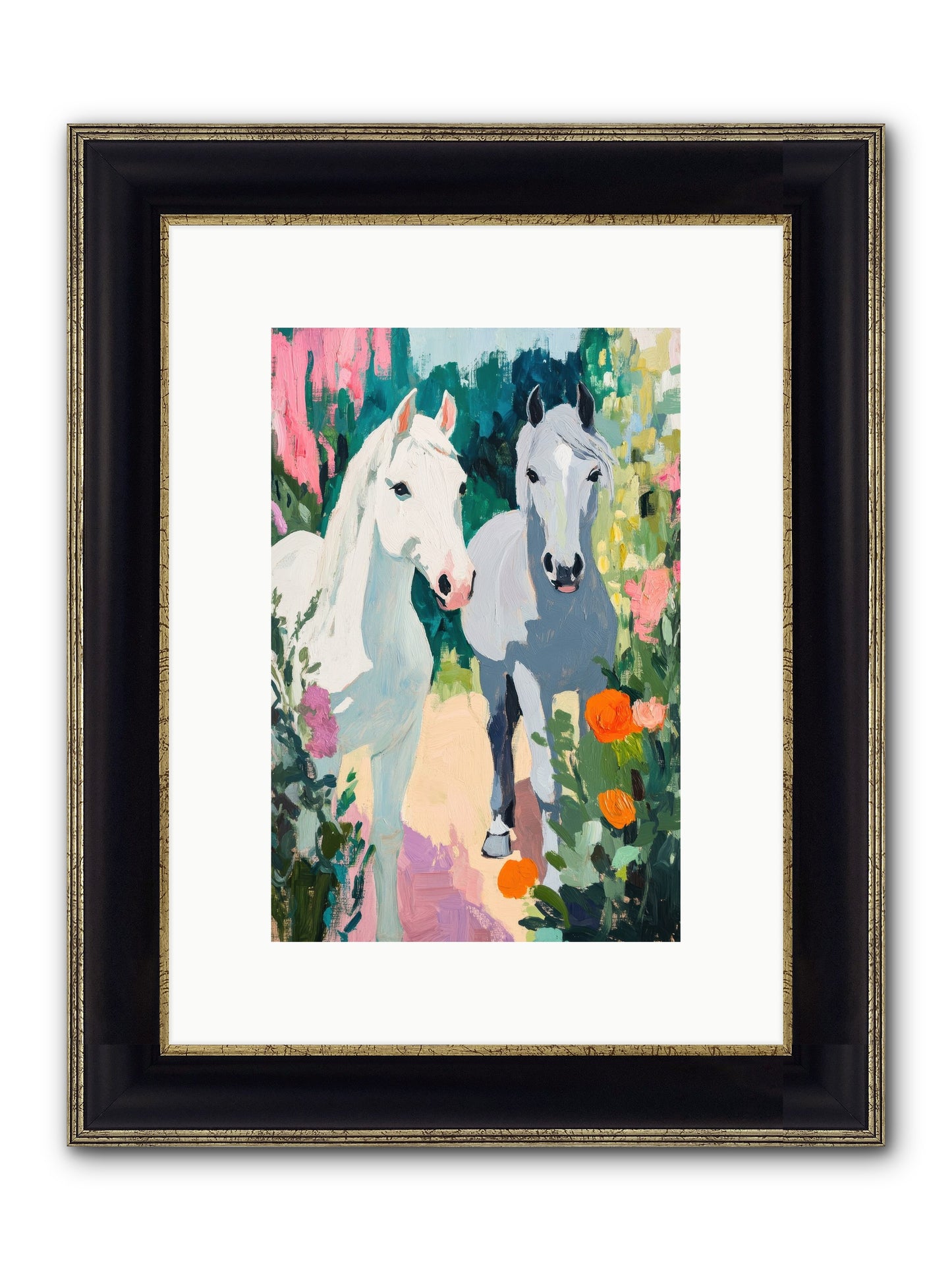 Soul Language Framed Print - Black & Gold 8x12