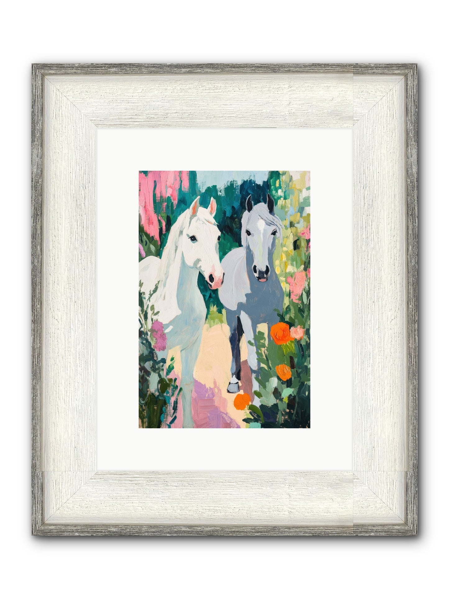 Soul Language Framed Print - Driftwood White 8x12