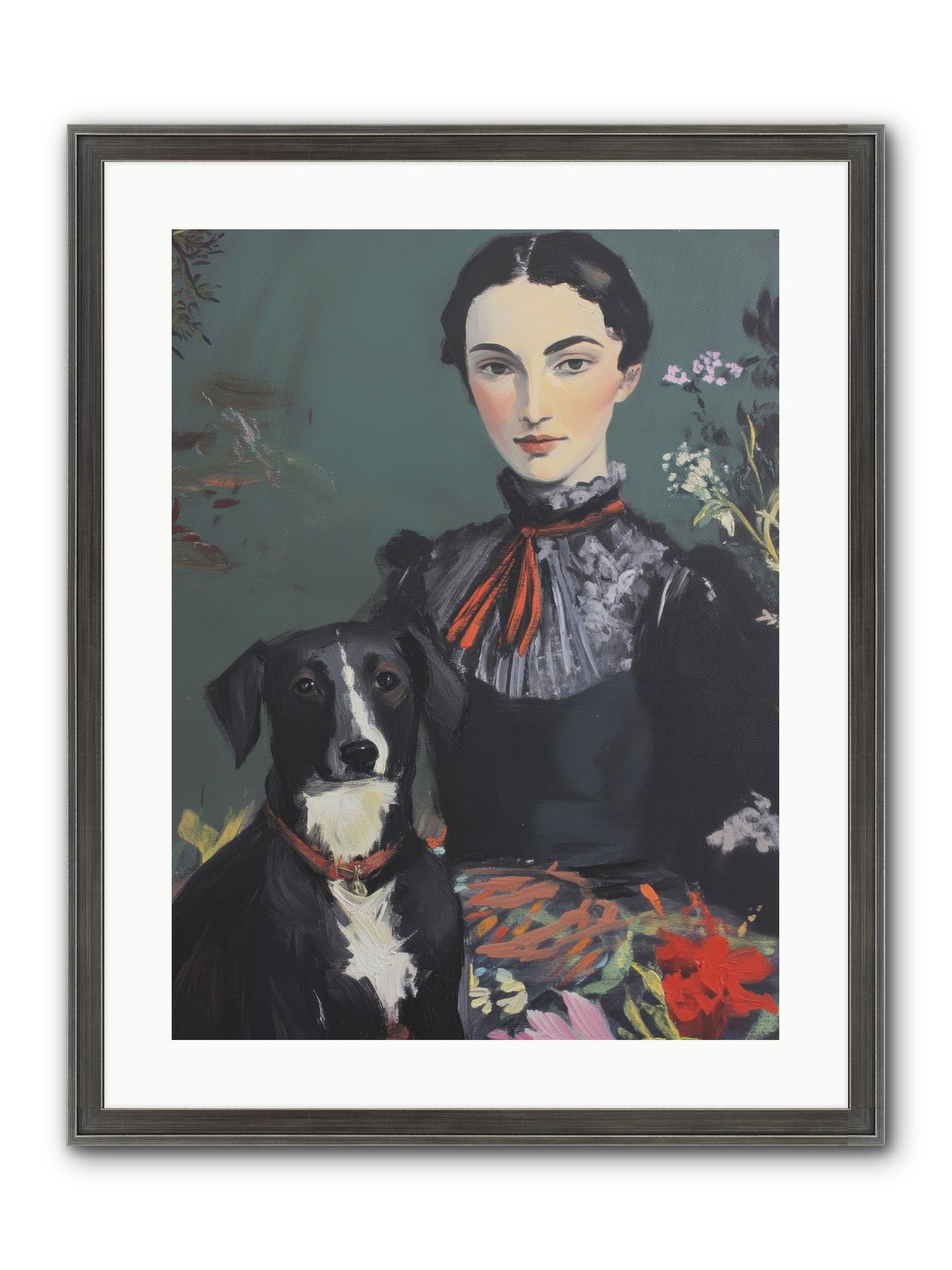 Soul's Sweet Surrender Framed Print - Slimwoods Black/Silver 18x24