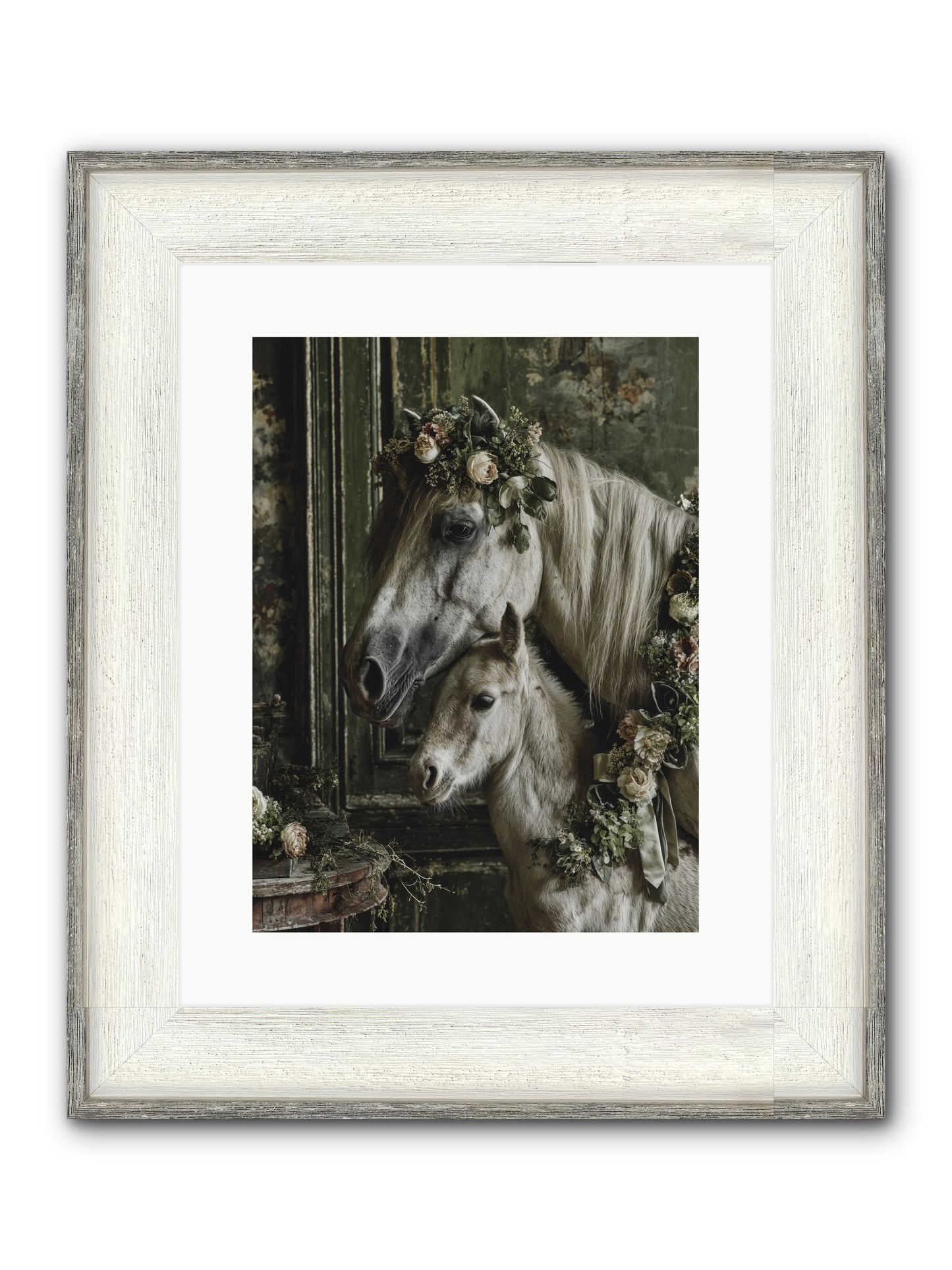 Soulshine Framed Print - Driftwood White 12x16