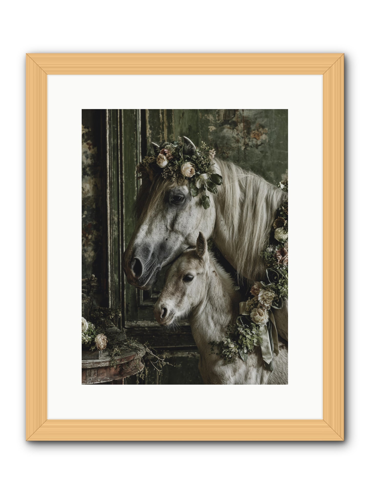 soulshine -- Framed Print - Natural 12x16