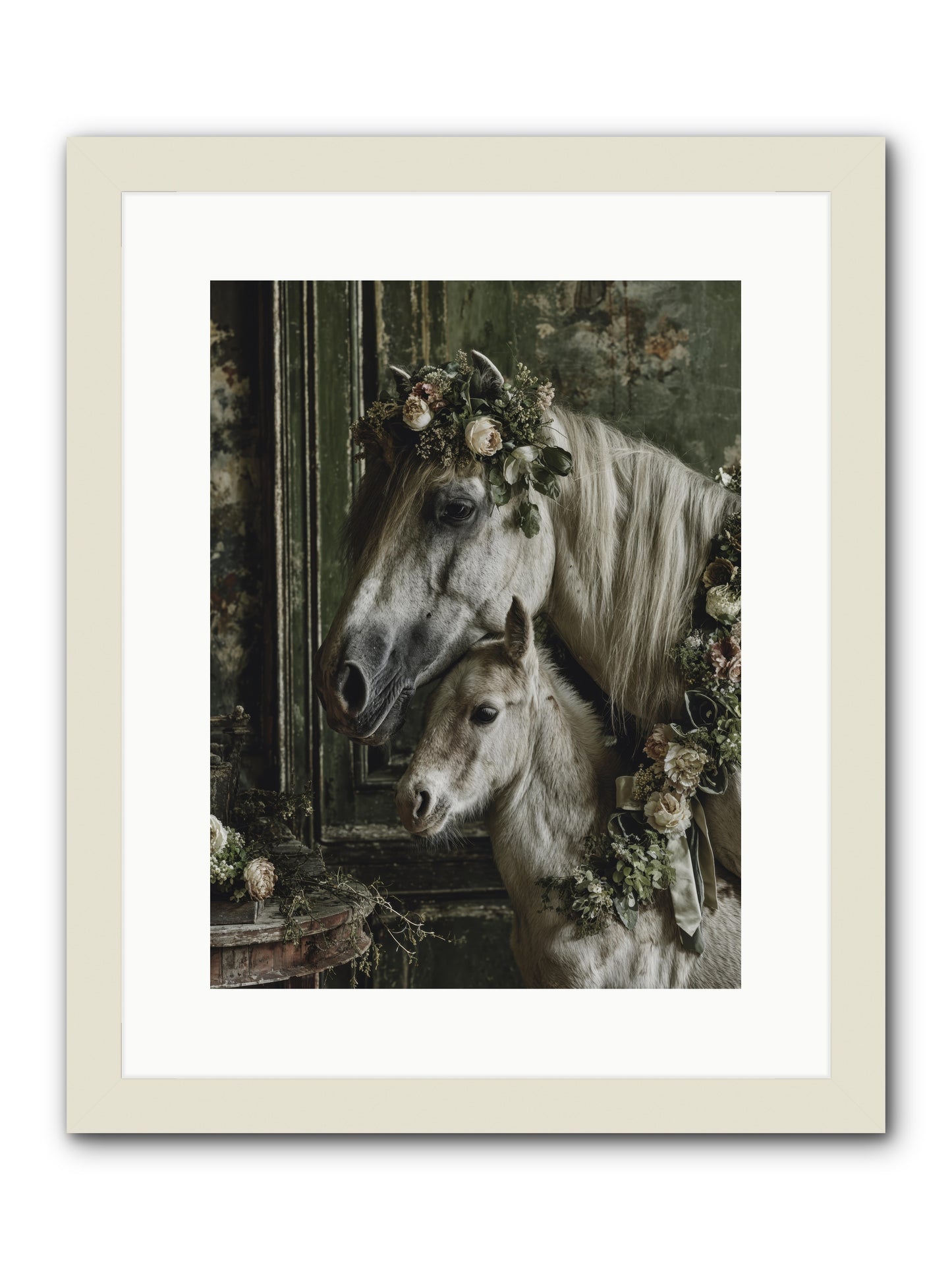 soulshine -- Framed Print - White 12x16
