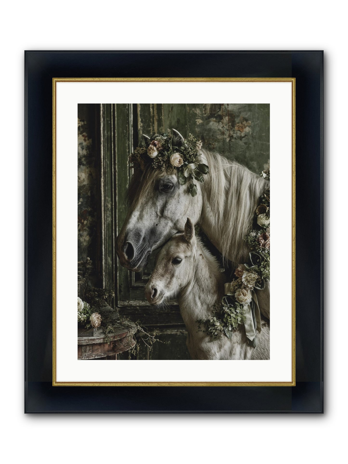 Soulshine Framed Print - Wide Black w/Gold 18x24