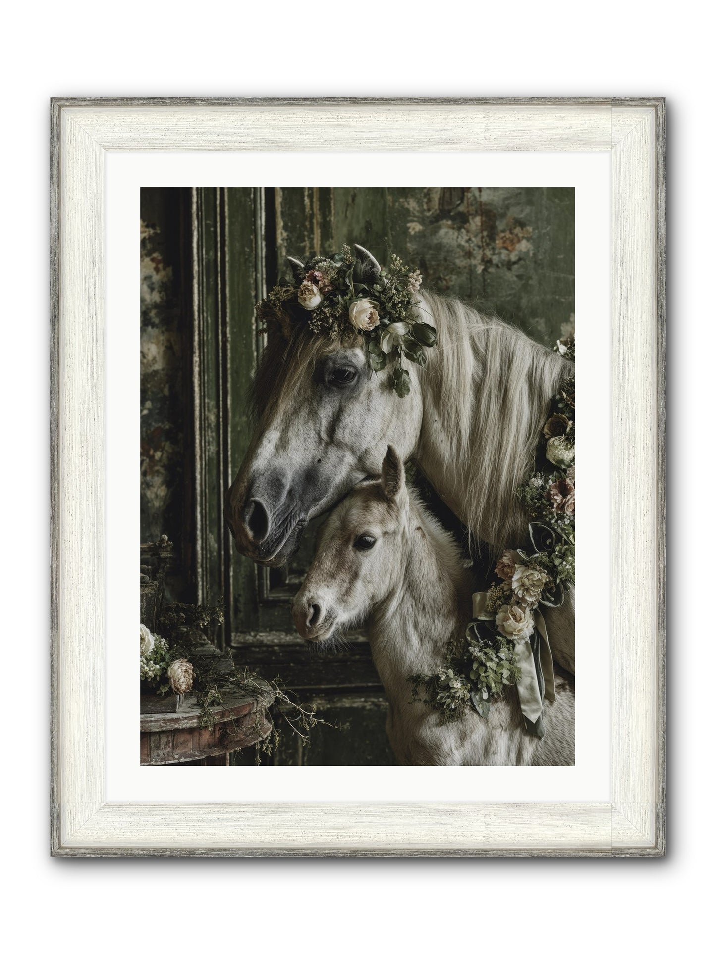 Soulshine Framed Print - Driftwood White 24x32