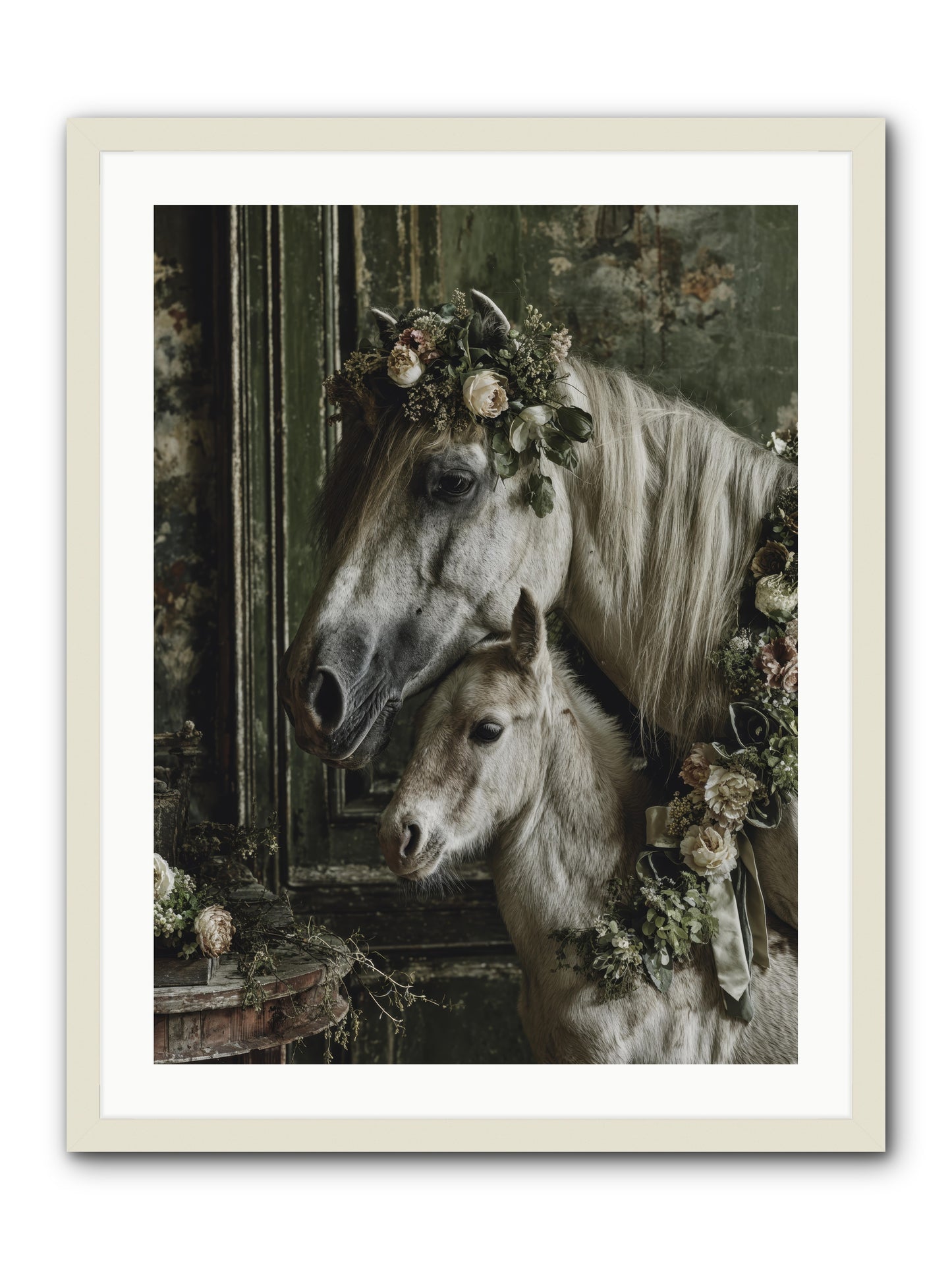 soulshine -- Framed Print - White 24x32