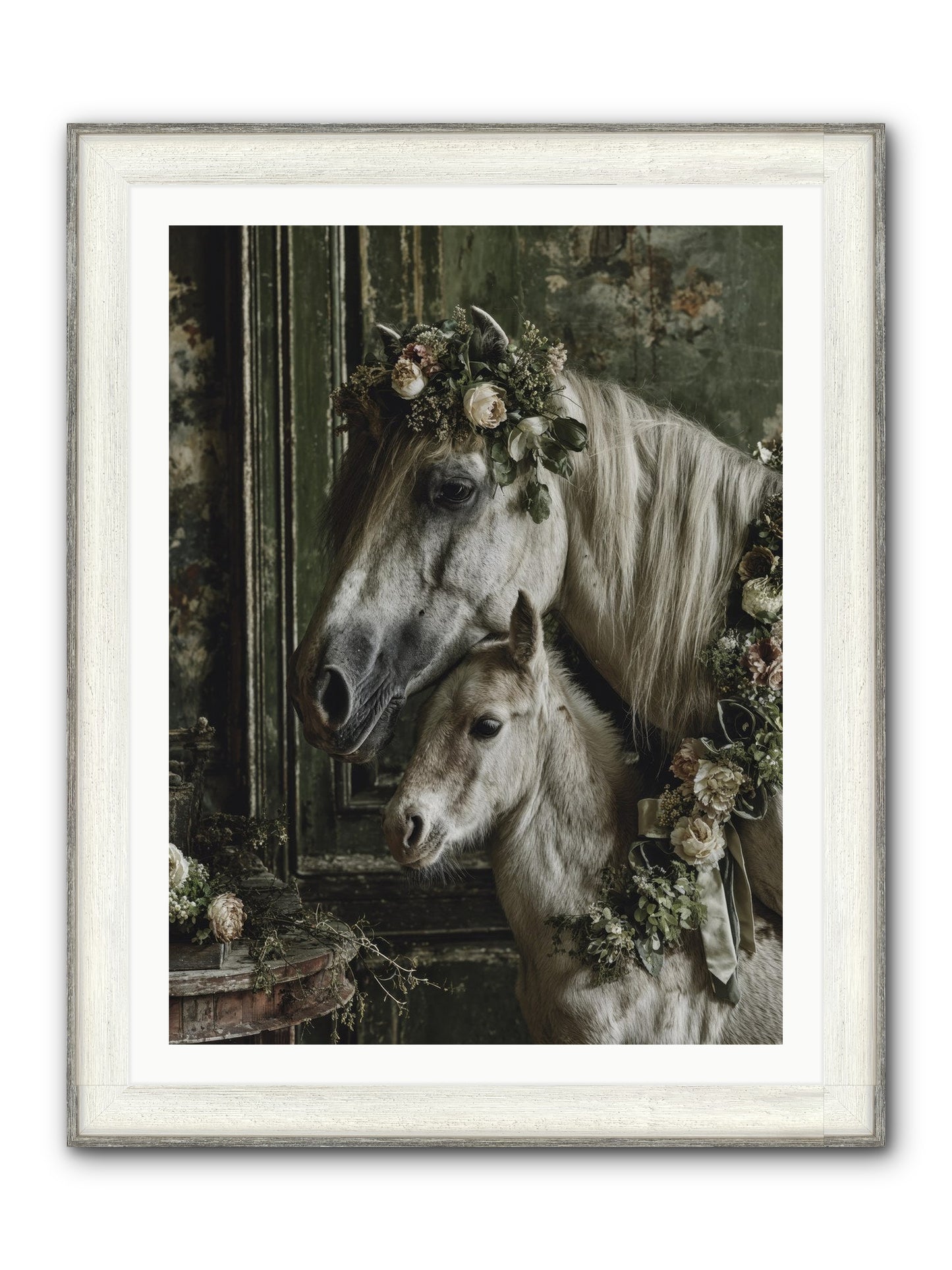 Soulshine Framed Print - Driftwood White 30x40