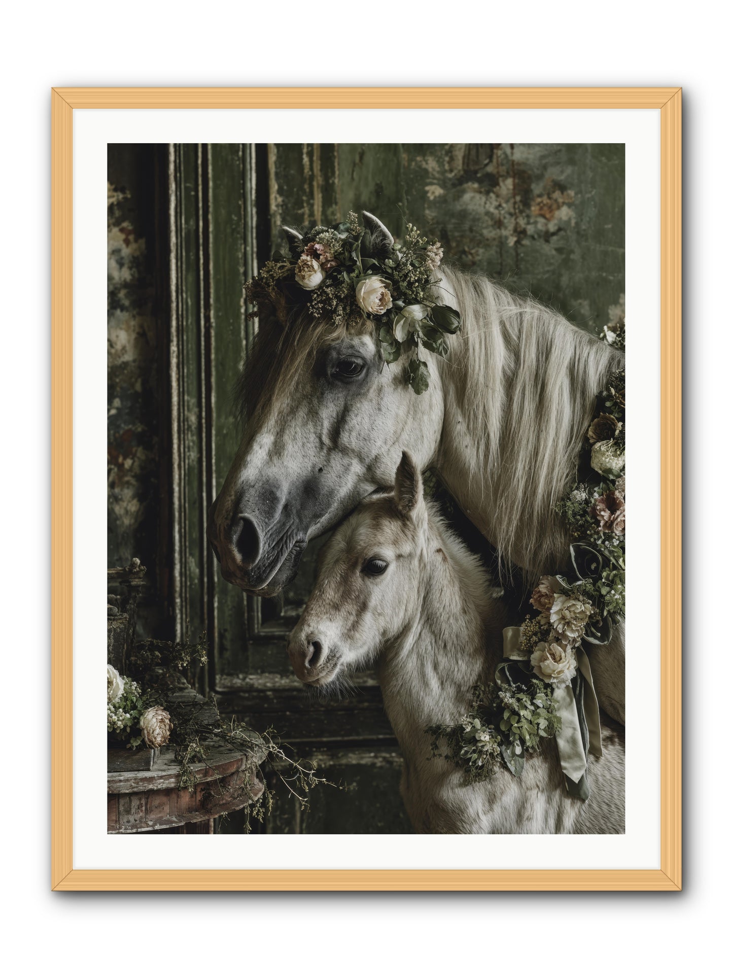 soulshine -- Framed Print - Natural 30x40