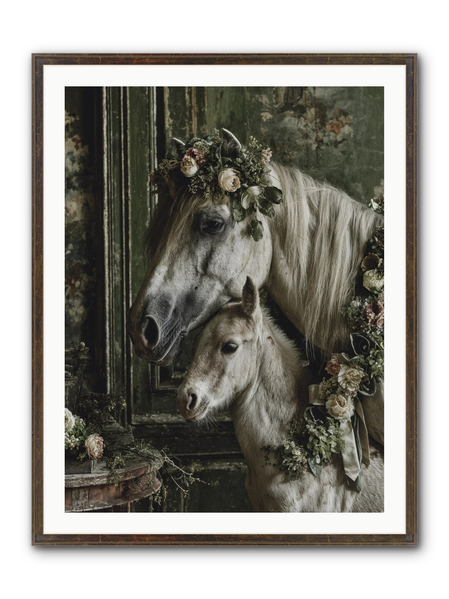 Soulshine Framed Print - Slimwoods Black/Gold 30x40