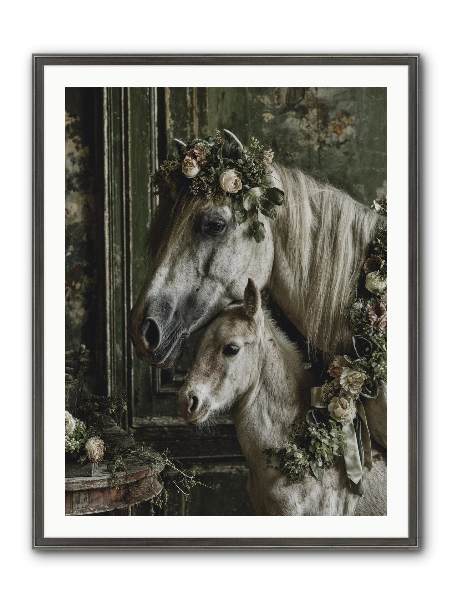 Soulshine Framed Print - Slimwoods Black/Silver 30x40