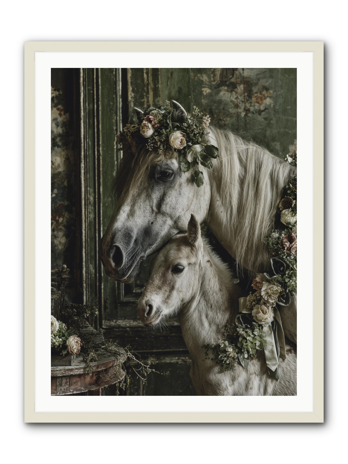 soulshine -- Framed Print - White 30x40