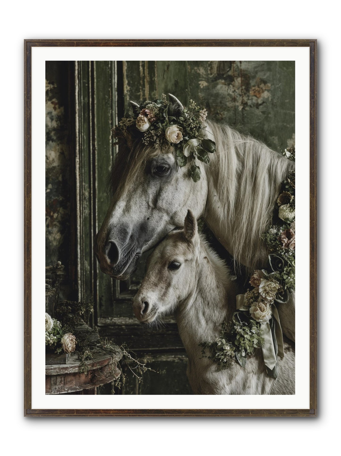 Soulshine Framed Print - Slimwoods Black/Gold 36x48