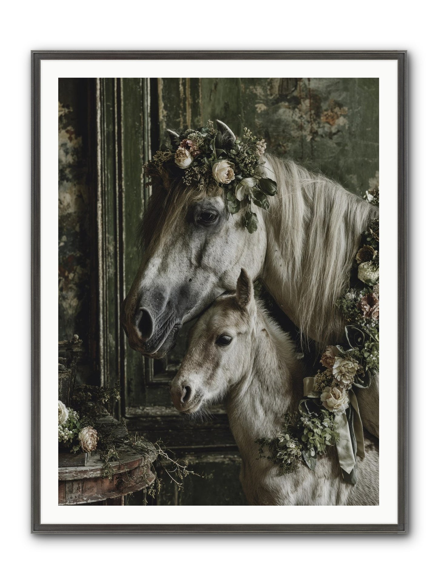 Soulshine Framed Print - Slimwoods Black/Silver 36x48