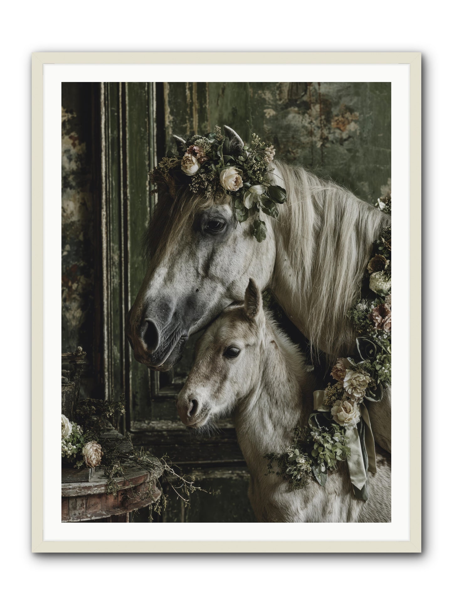 soulshine -- Framed Print - White 36x48