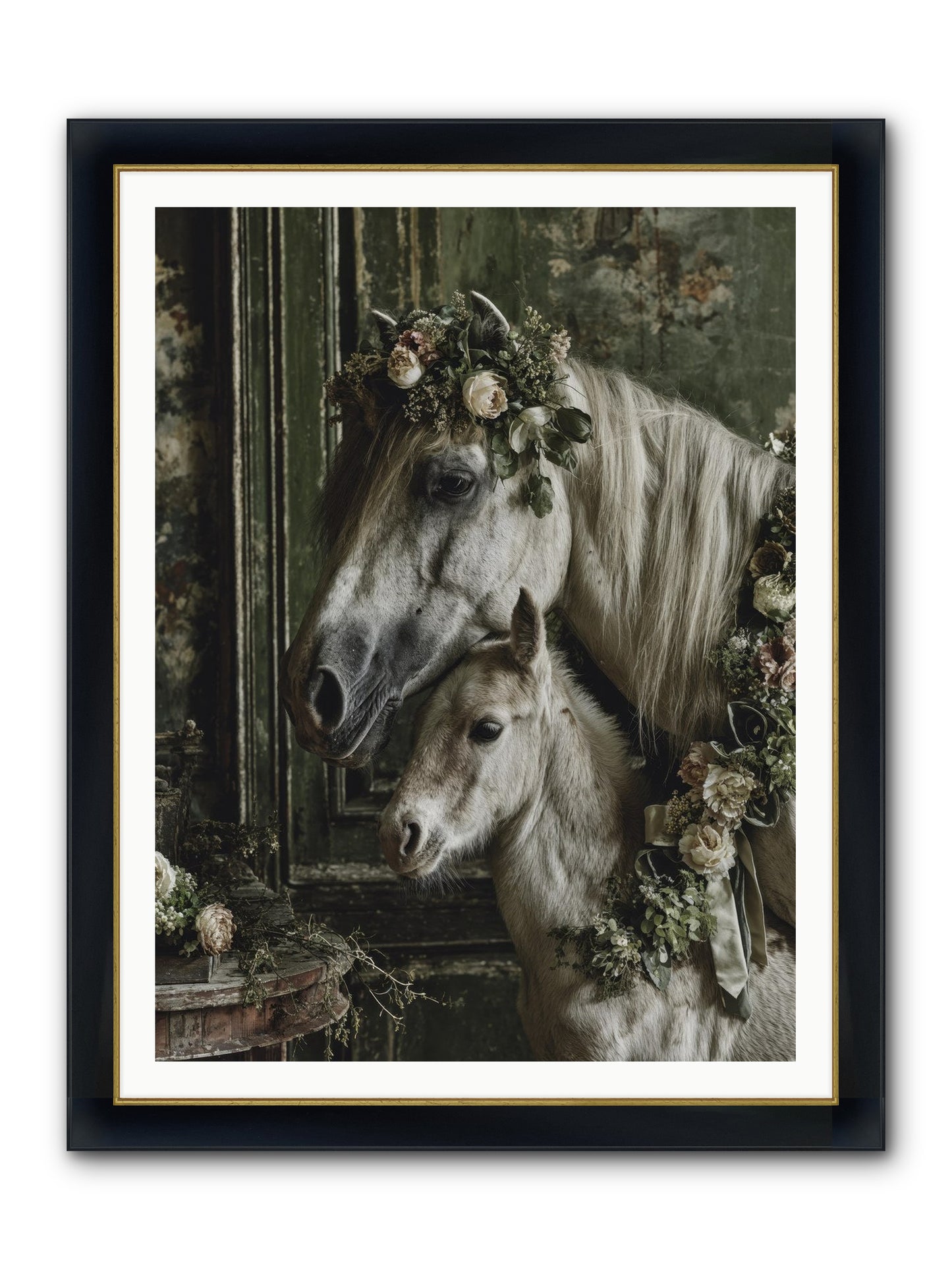 Soulshine Framed Print - Wide Black w/Gold 36x48