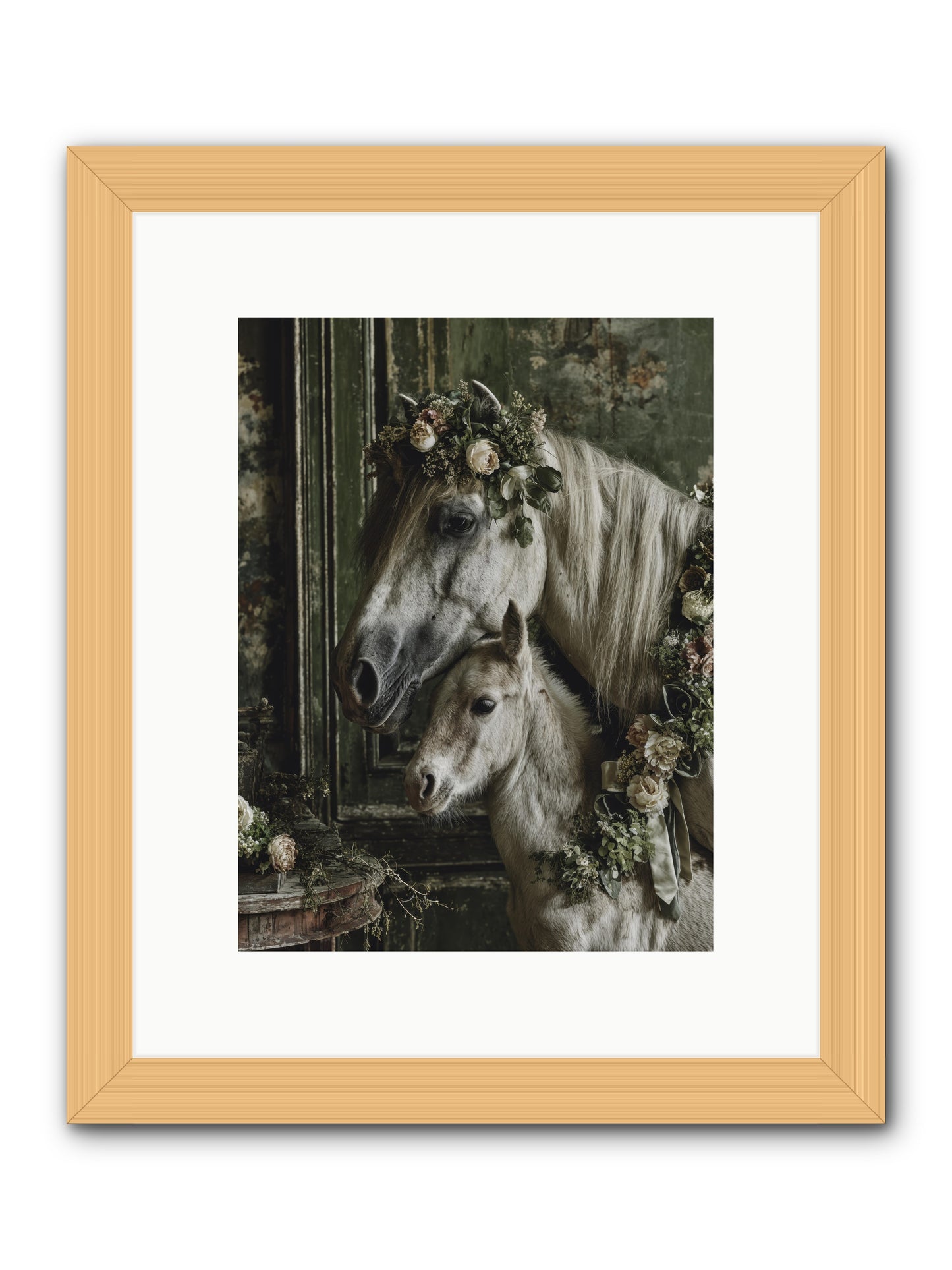 soulshine -- Framed Print - Natural 9x12