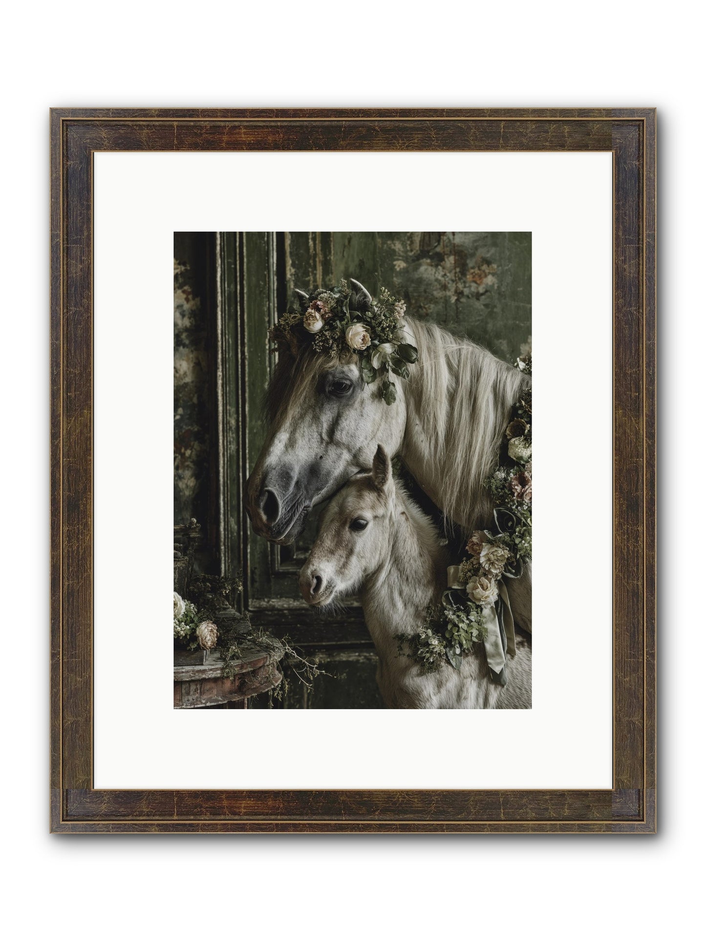 Soulshine Framed Print - Slimwoods Black/Gold 9x12