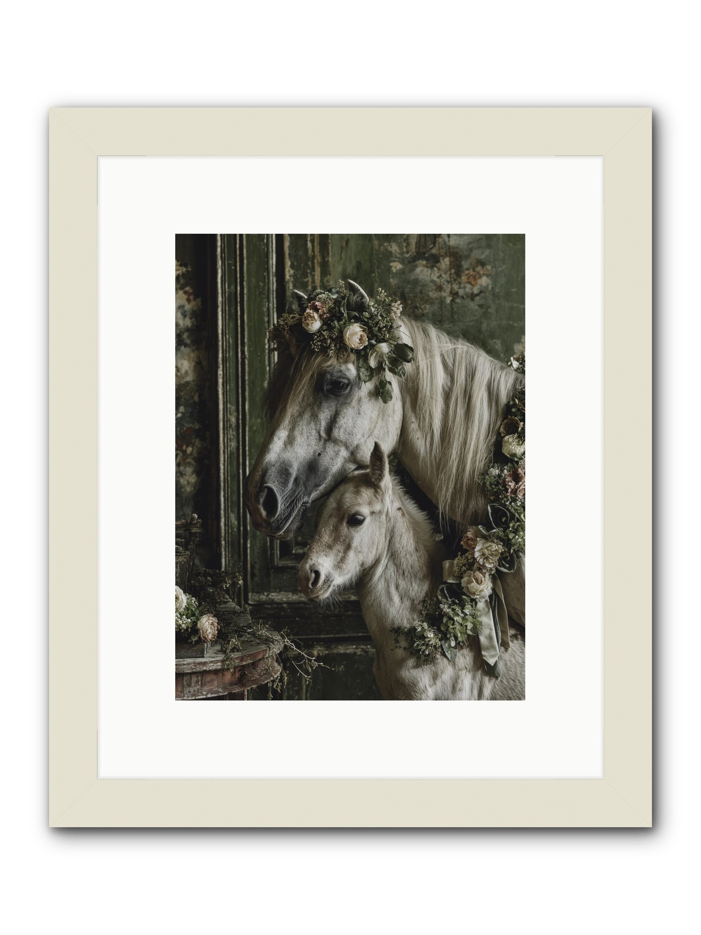 soulshine -- Framed Print - White 9x12