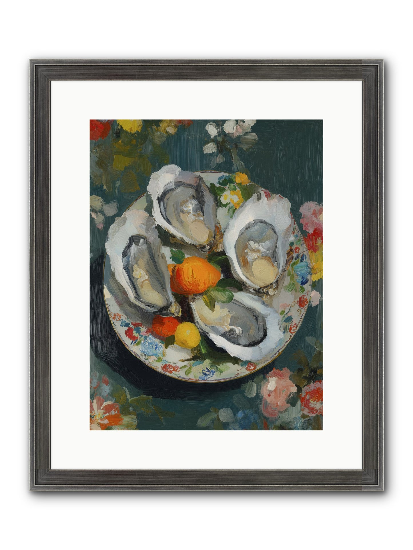 Sovereign Celebration Framed Print - Slimwoods Black/Silver 12x16