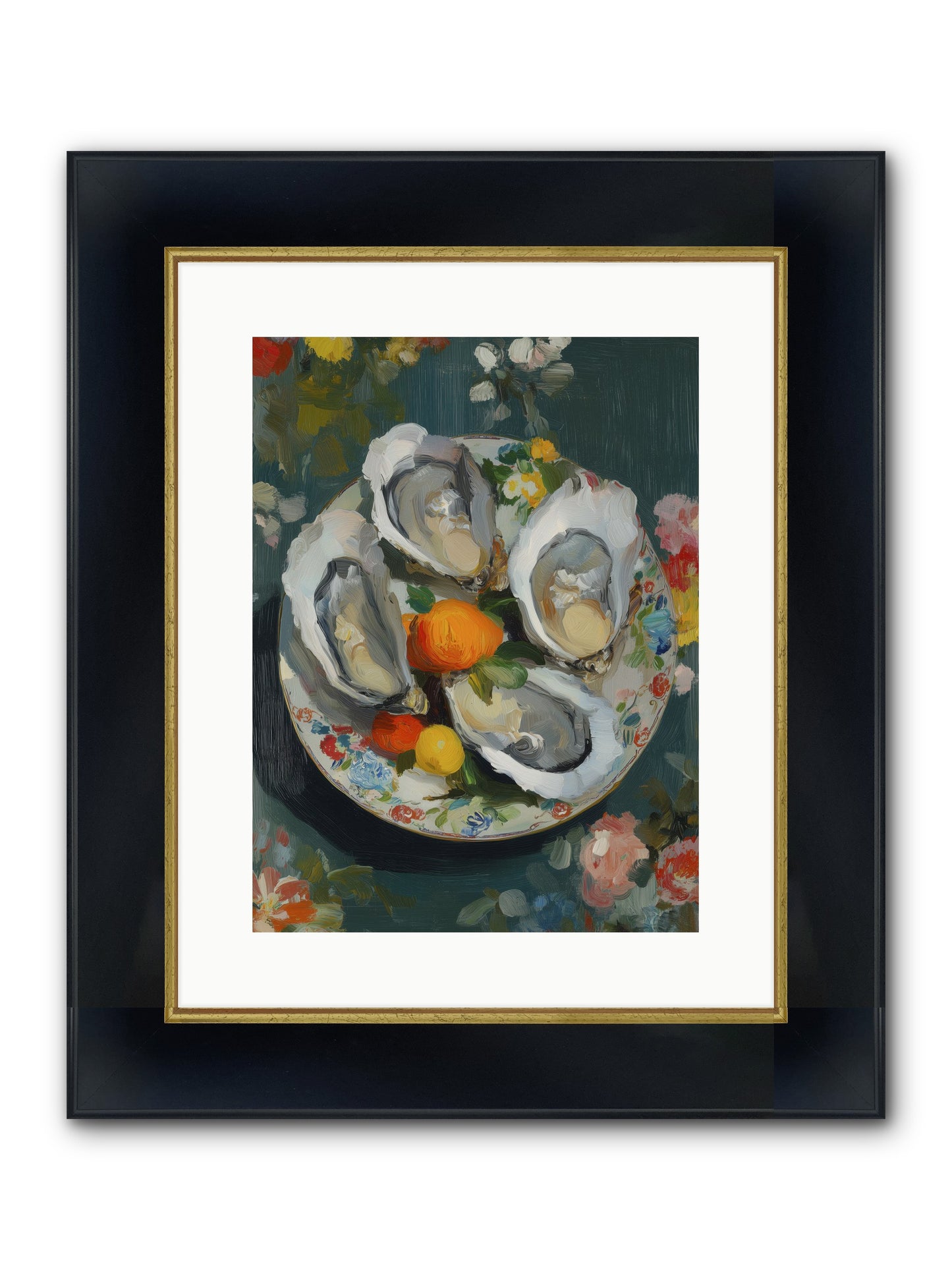 Sovereign Celebration Framed Print - Wide Black w/Gold 12x16
