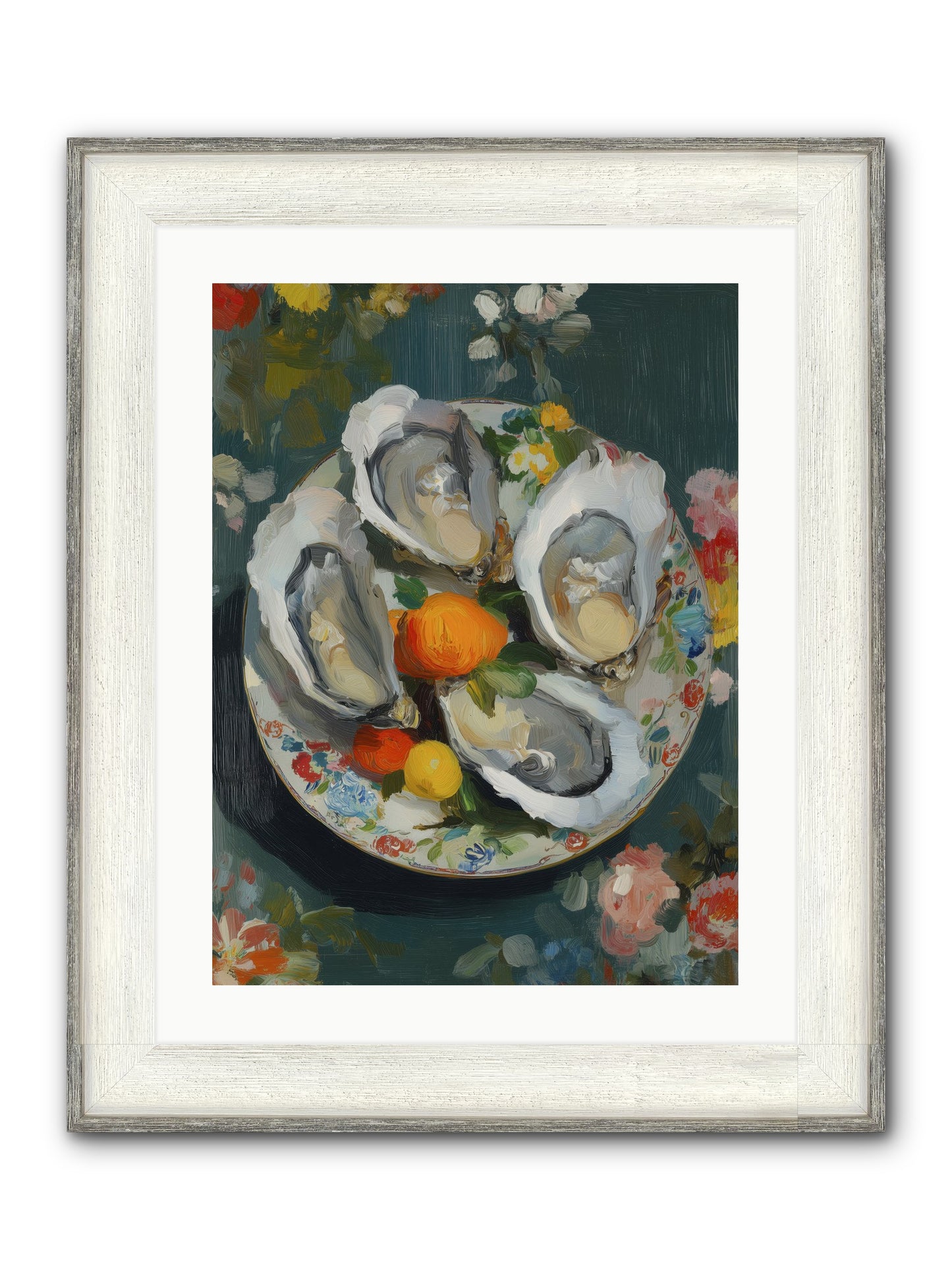 Sovereign Celebration Framed Print - Driftwood White 18x24