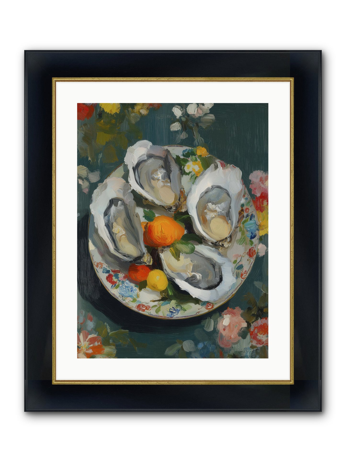 Sovereign Celebration Framed Print - Wide Black w/Gold 18x24