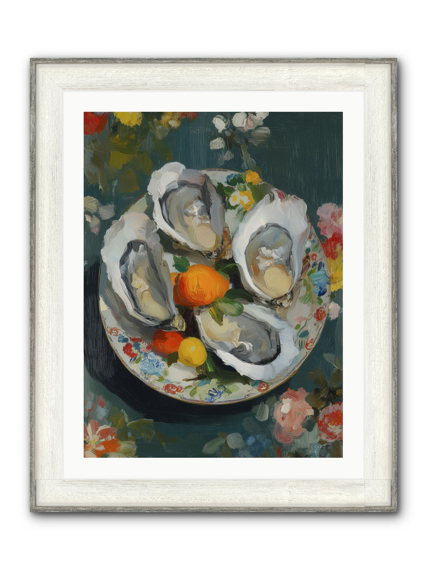 Sovereign Celebration Framed Print - Driftwood White 24x32