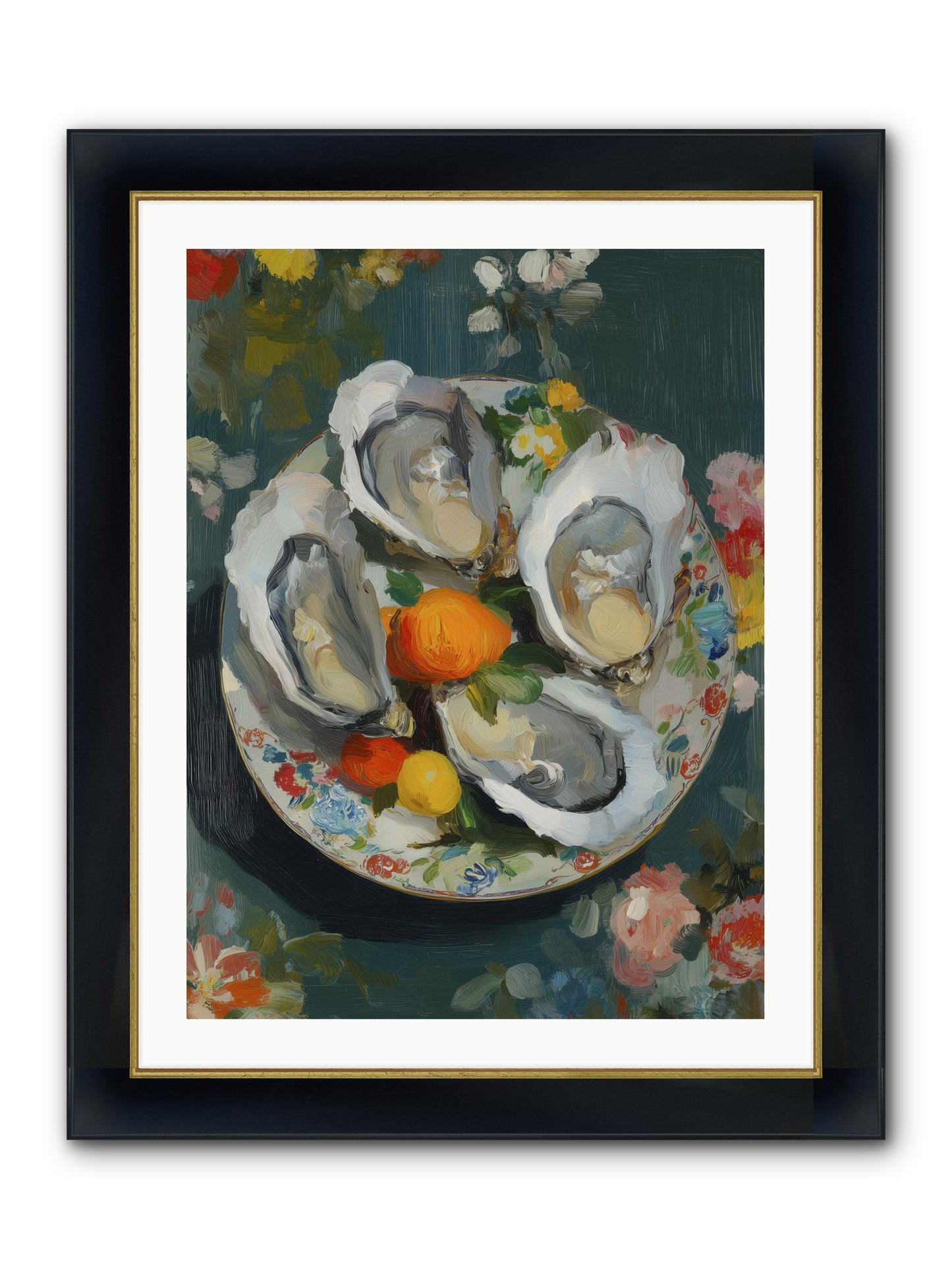 Sovereign Celebration Framed Print - Wide Black w/Gold 24x32