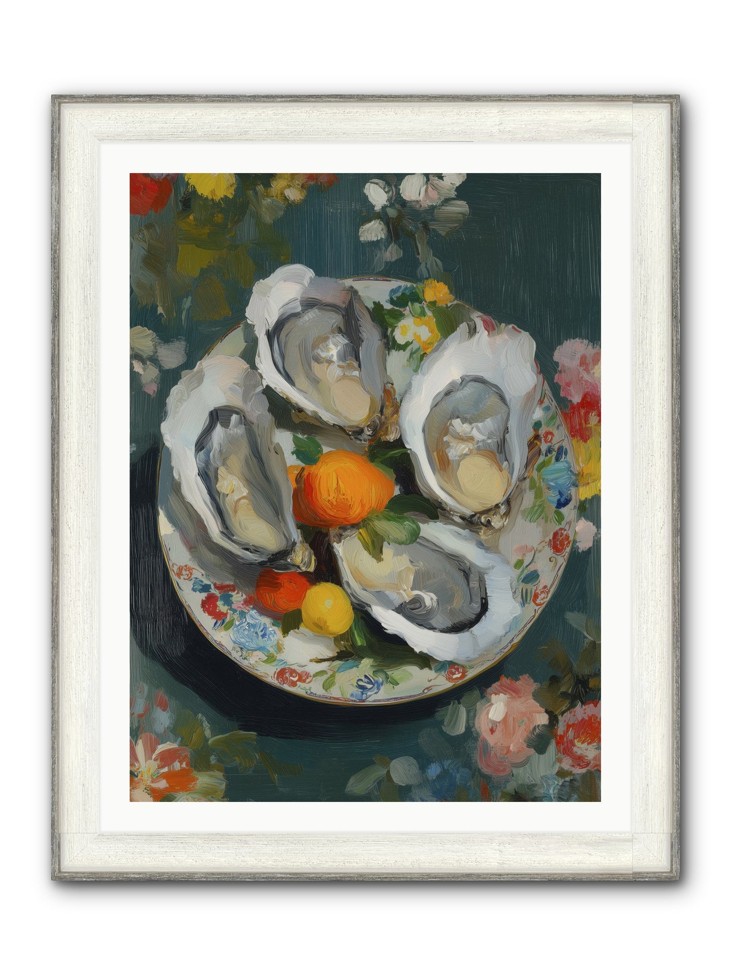 Sovereign Celebration Framed Print - Driftwood White 30x40