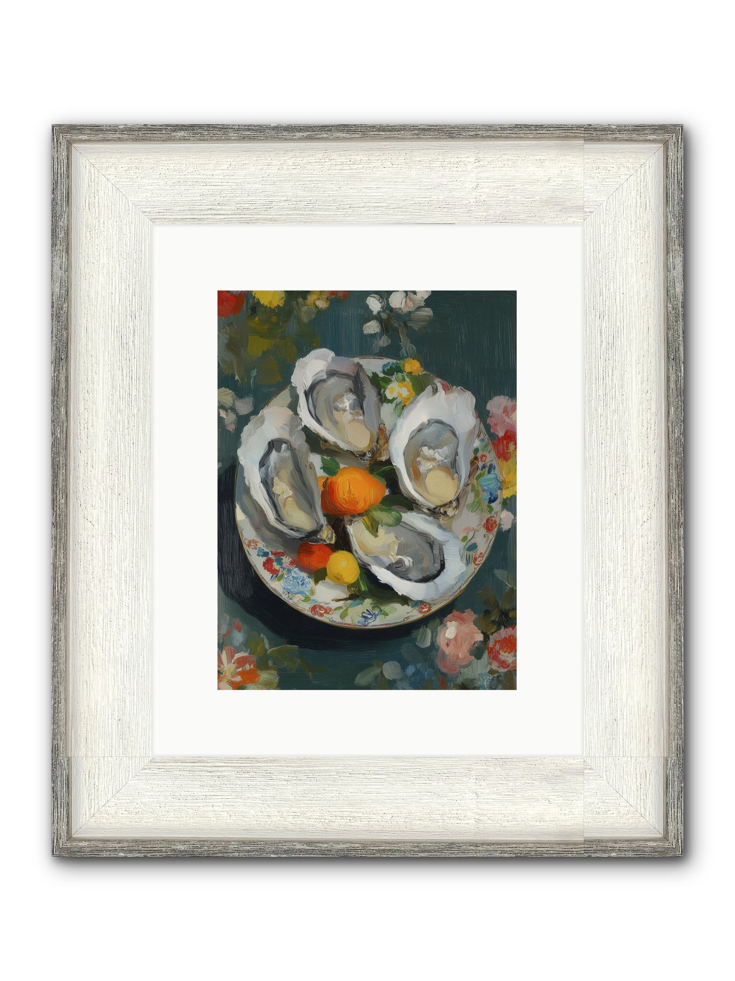 Sovereign Celebration Framed Print - Driftwood White 9x12