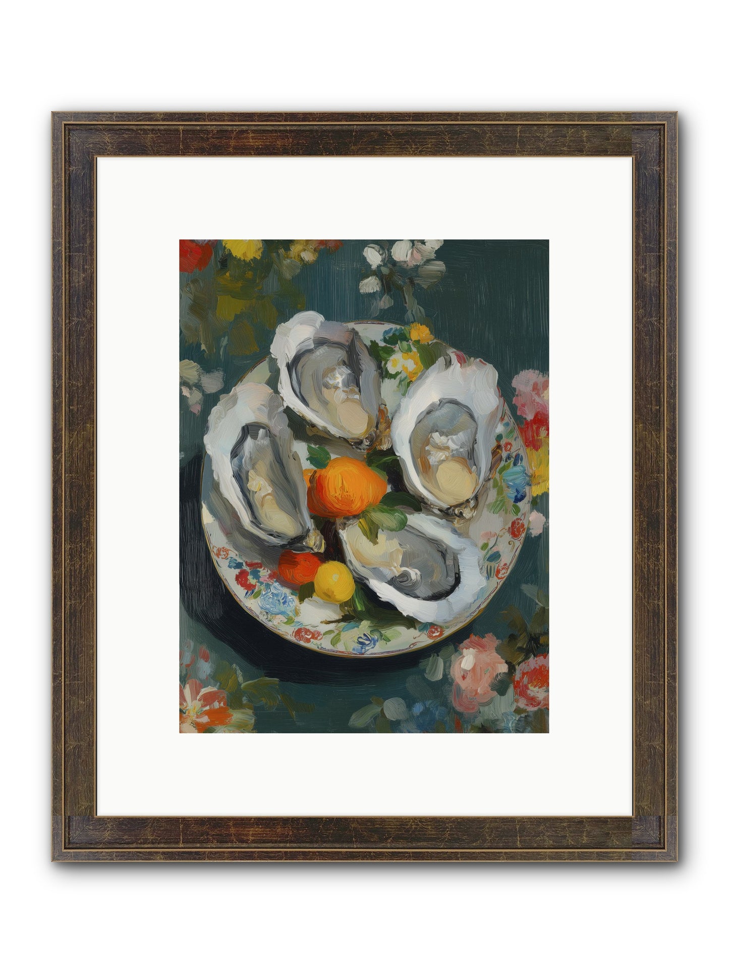 Sovereign Celebration Framed Print - Slimwoods Black/Gold 9x12