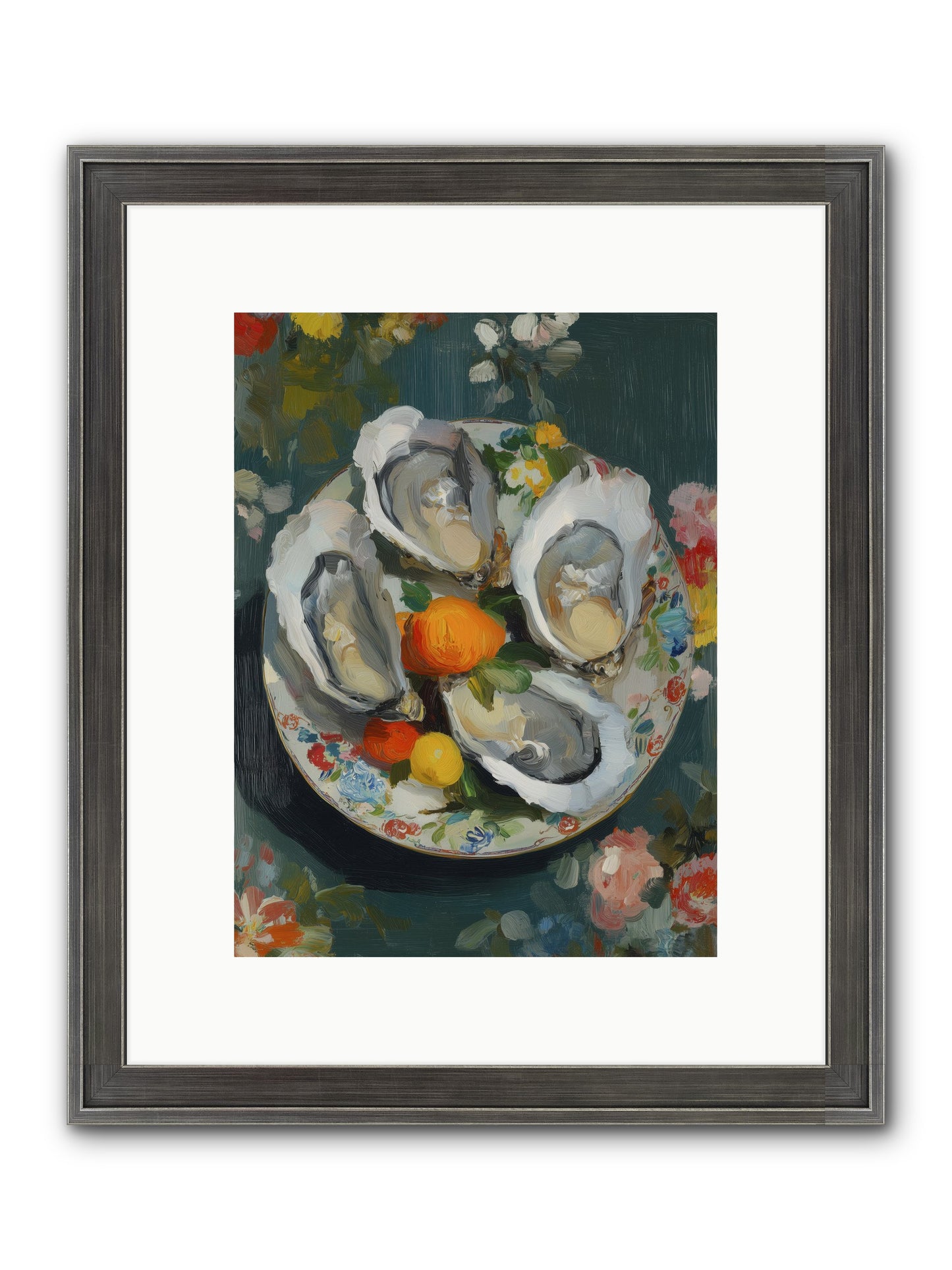 Sovereign Celebration Framed Print - Slimwoods Black/Silver 9x12
