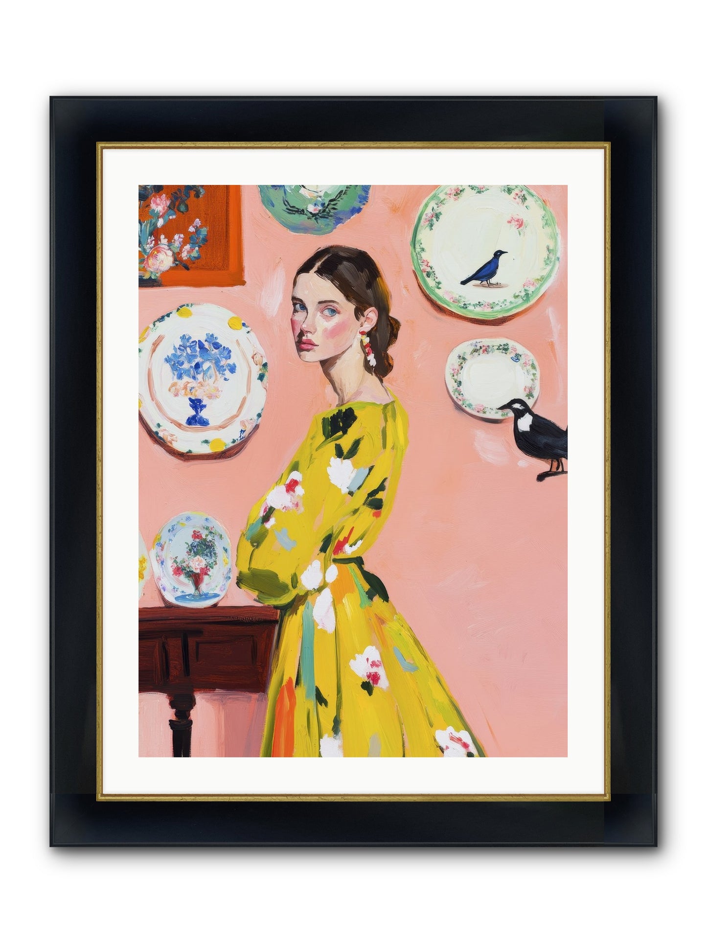 Sovereign Of Sweet Summers Framed Print - Wide Black w/Gold 24x32