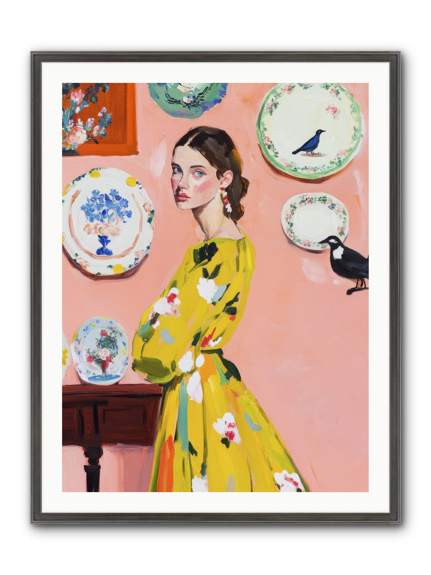 Sovereign Of Sweet Summers Framed Print - Slimwoods Black/Silver 30x40