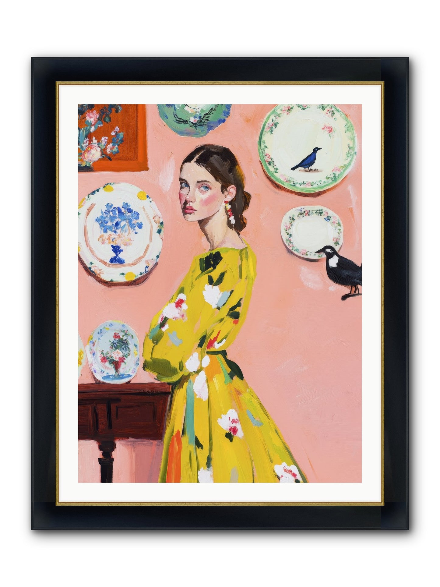 Sovereign Of Sweet Summers Framed Print - Wide Black w/Gold 30x40