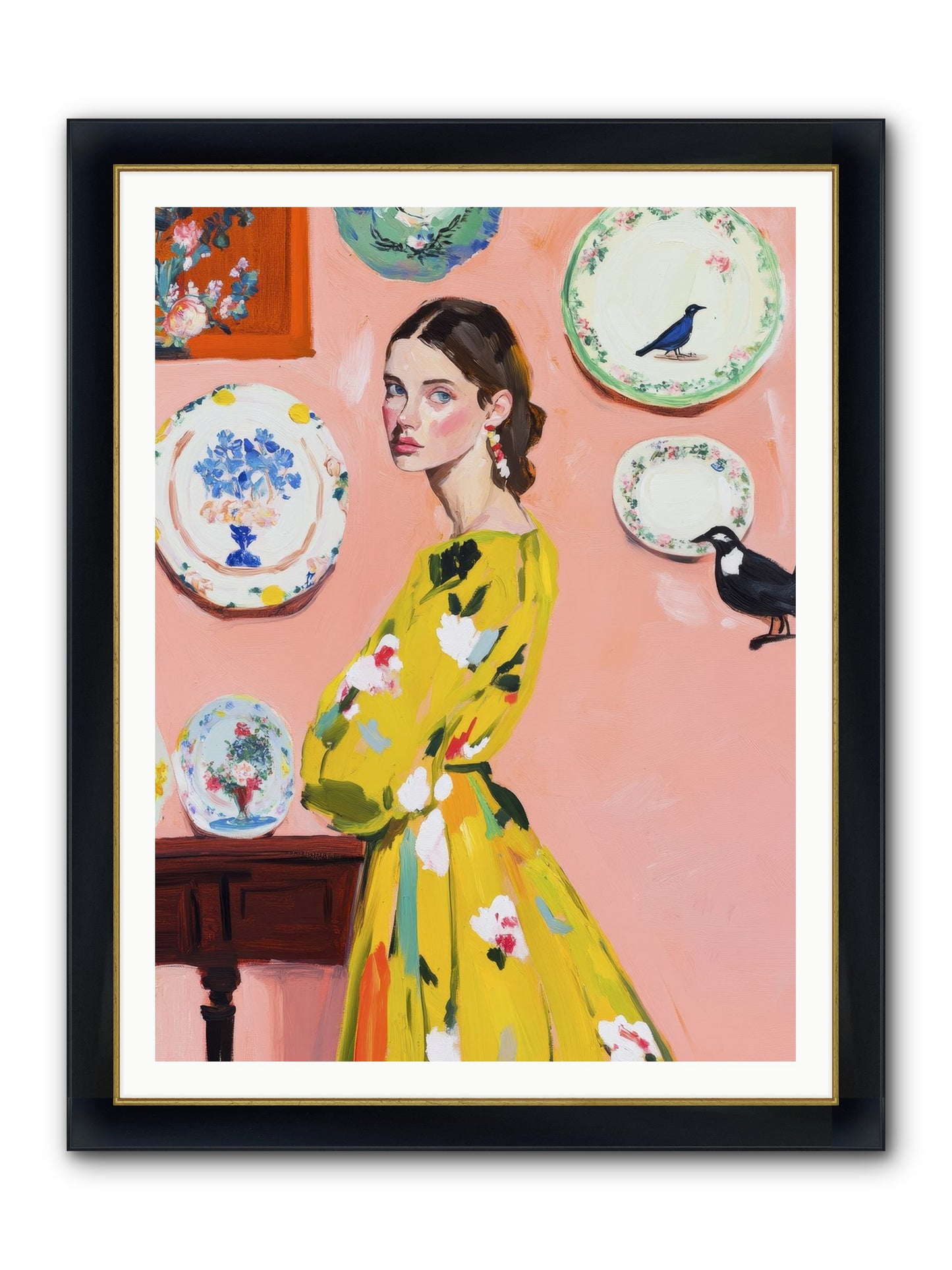 Sovereign Of Sweet Summers Framed Print - Wide Black w/Gold 36x48